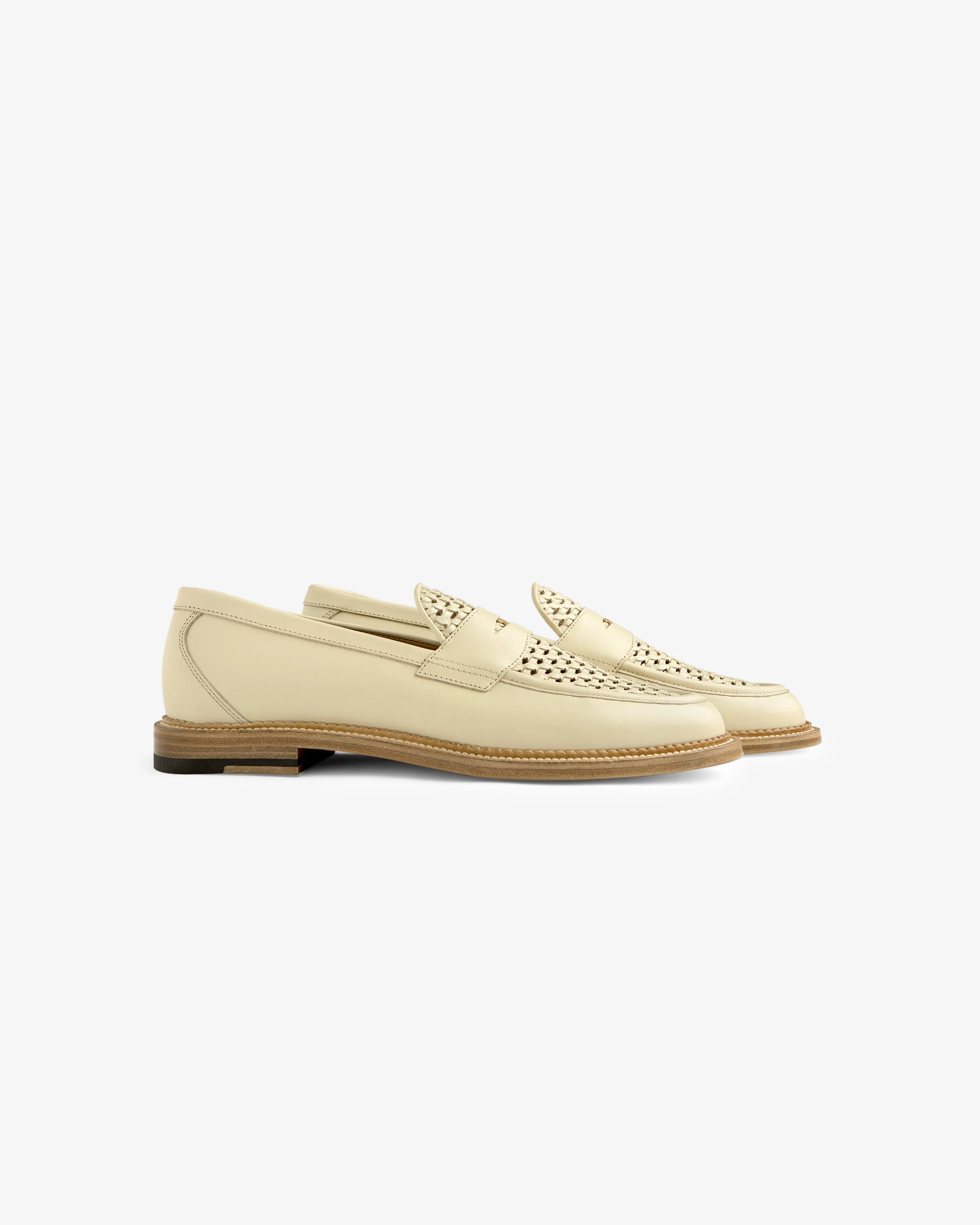 Queens Crest Raffia Loafer sold by Aime Leon Dore product image thumbnail 3