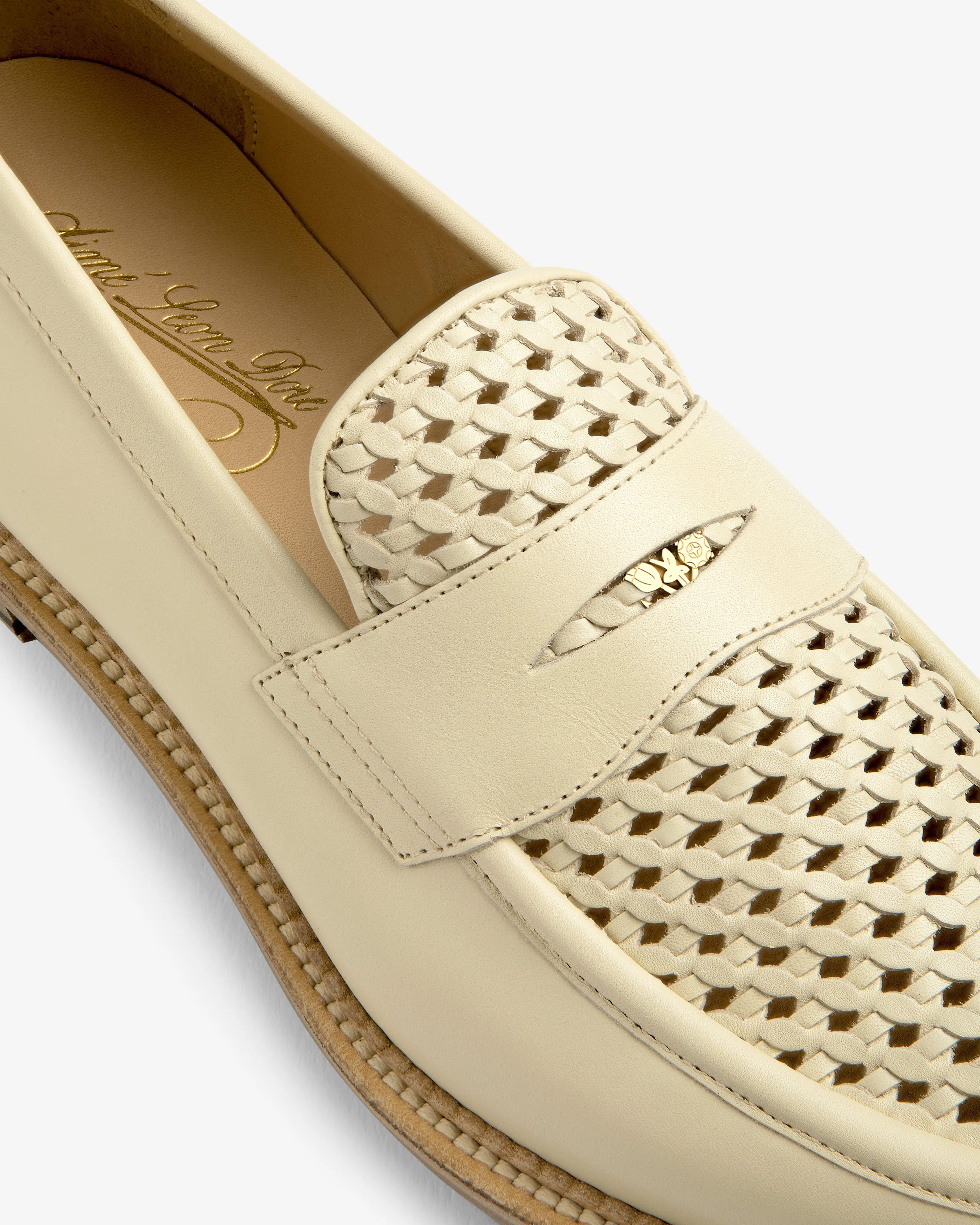 Queens Crest Raffia Loafer sold by Aime Leon Dore product image thumbnail 5