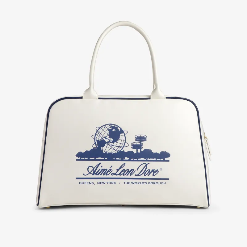 Unisphere Bowling Bag sold by Aime Leon Dore