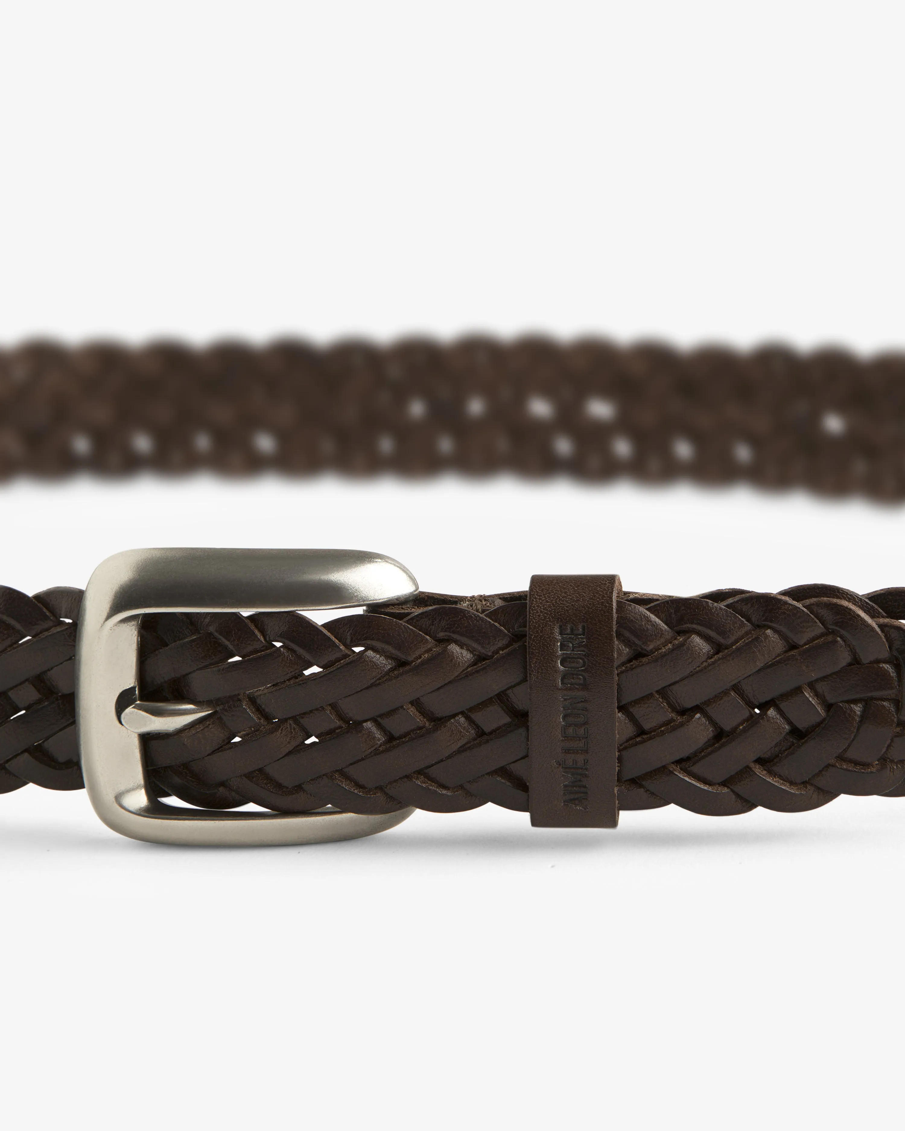 Braided Leather Belt sold by Aime Leon Dore product image thumbnail 3