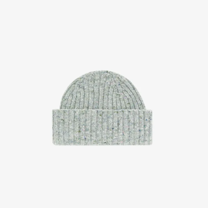 ALD / Drake's Donegal Ribbed Knit Beanie made by Aime Leon Dore