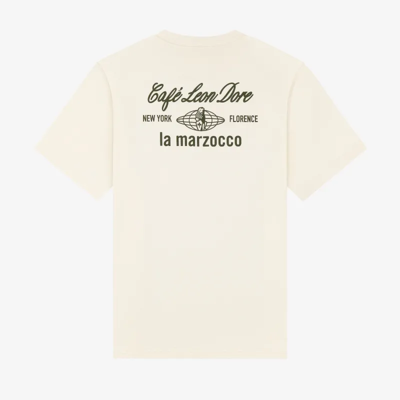 Café Leon Dore / La Marzocco Tee made by Aime Leon Dore
