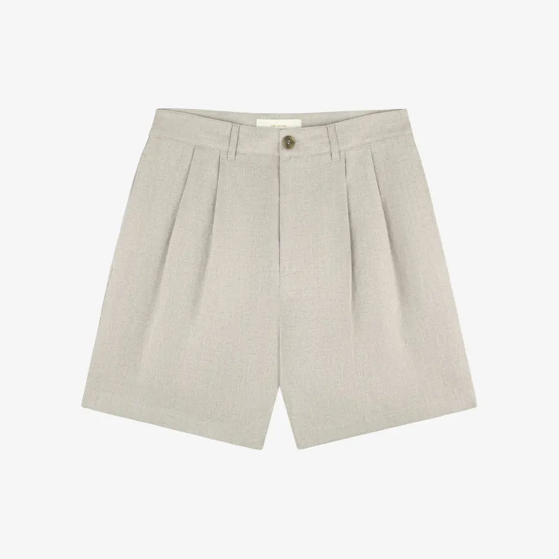 Double Pleated Linen Short sold by Aime Leon Dore