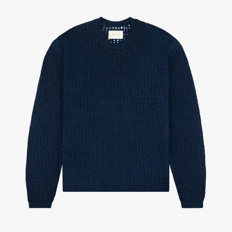 Checkered Crewneck Sweater sold by Aime Leon Dore