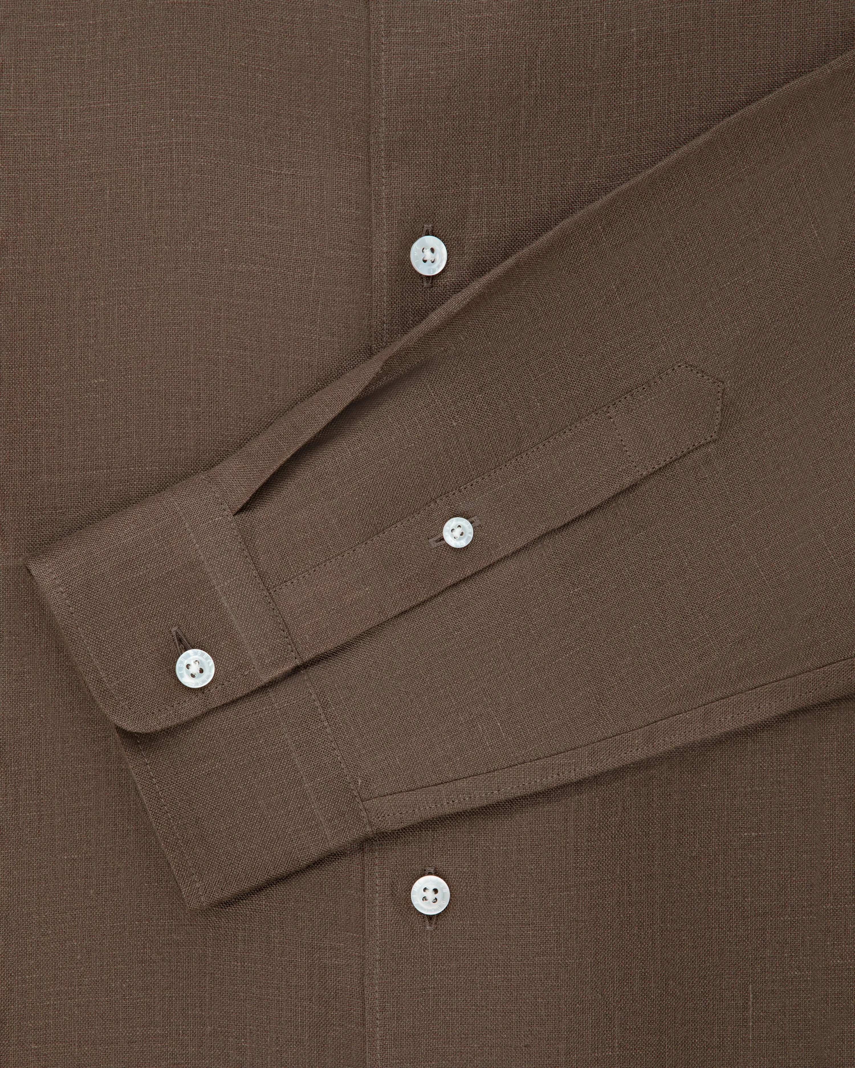 Long-Sleeve Linen Shirt sold by Aime Leon Dore product image thumbnail 4