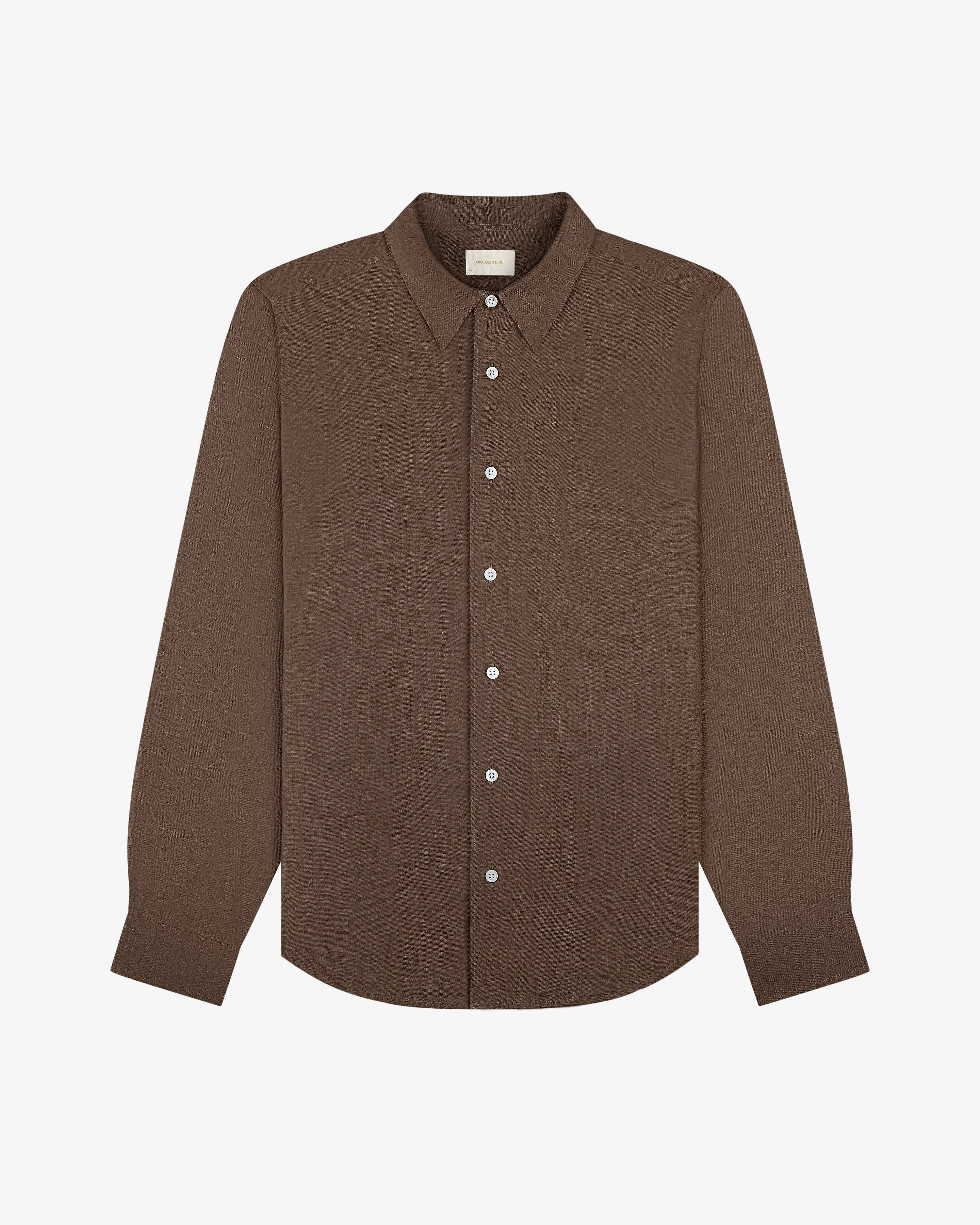 Long-Sleeve Linen Shirt sold by Aime Leon Dore product image thumbnail 2
