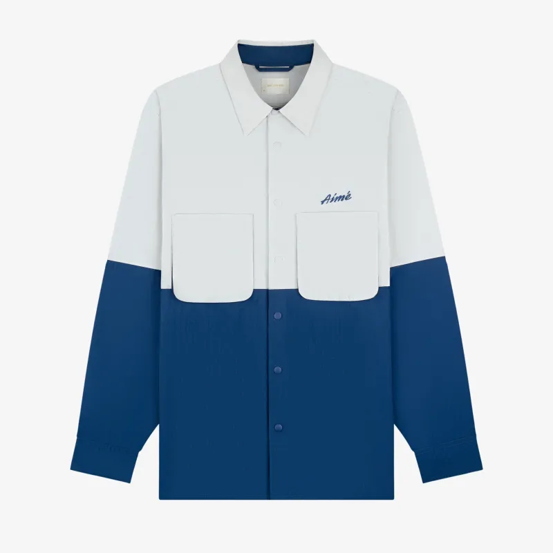 Colorblock Sport Shirt sold by Aime Leon Dore