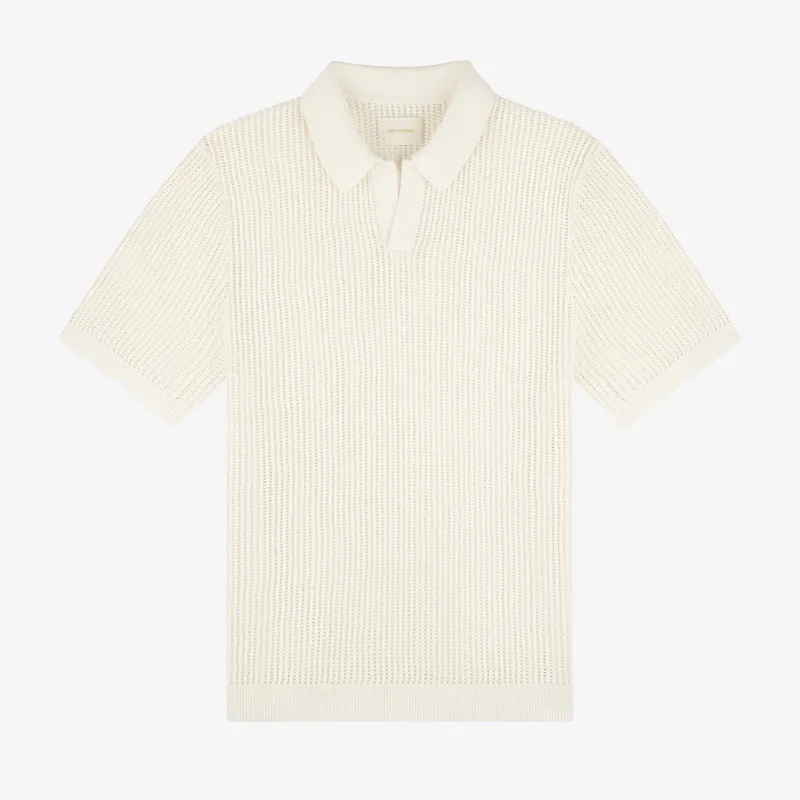 Mesh Knit Polo sold by Aime Leon Dore