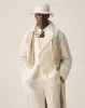 ALD / New Era Yankees Striped Linen Bucket Hat sold by Aime Leon Dore