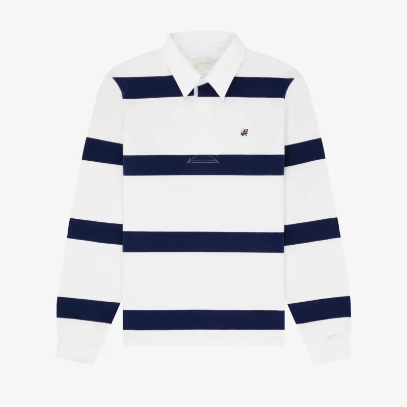 Striped    Crest Rugby sold by Aime Leon Dore