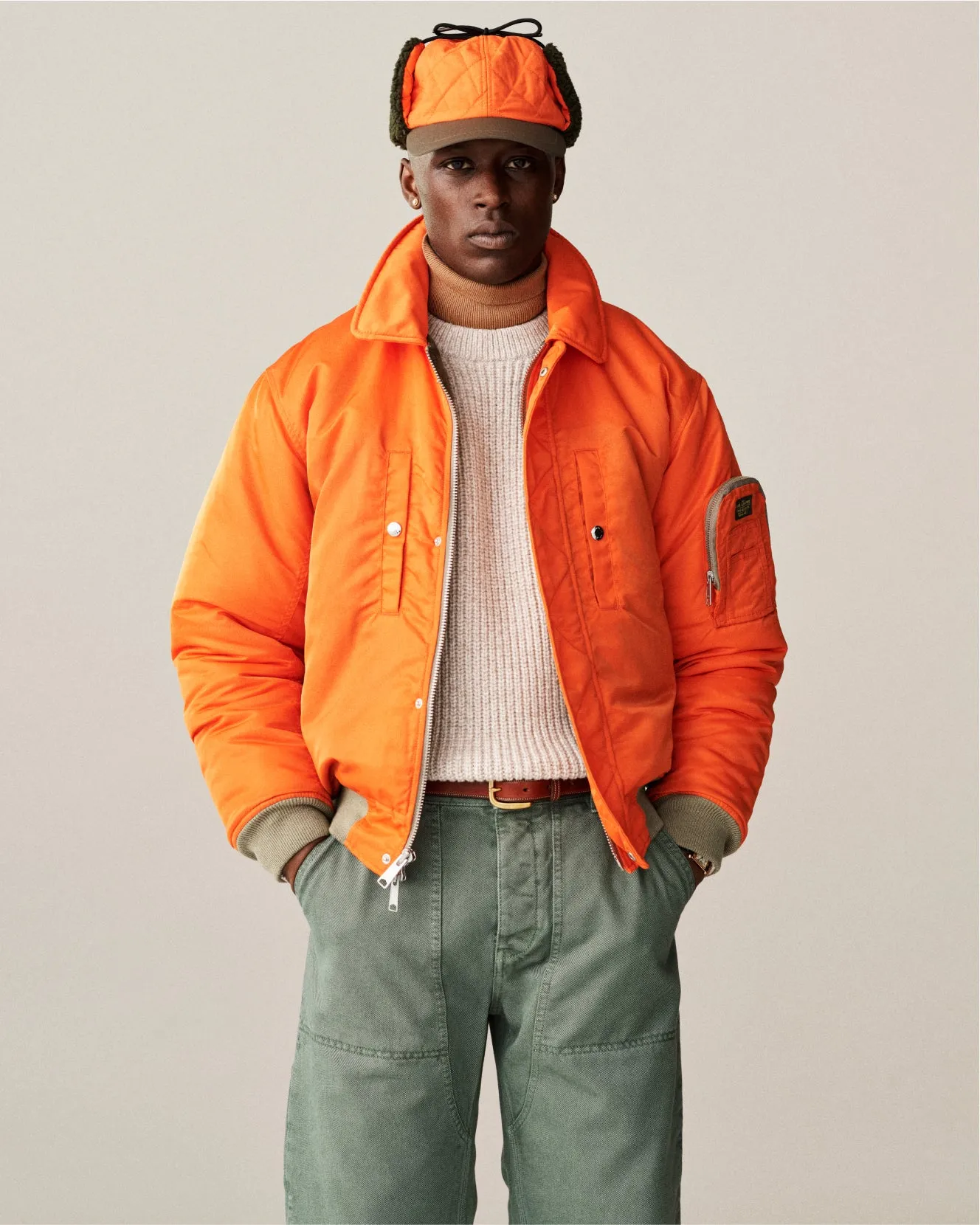 Garment Dyed Double Knee Carpenter Pant sold by Aime Leon Dore product image thumbnail 3