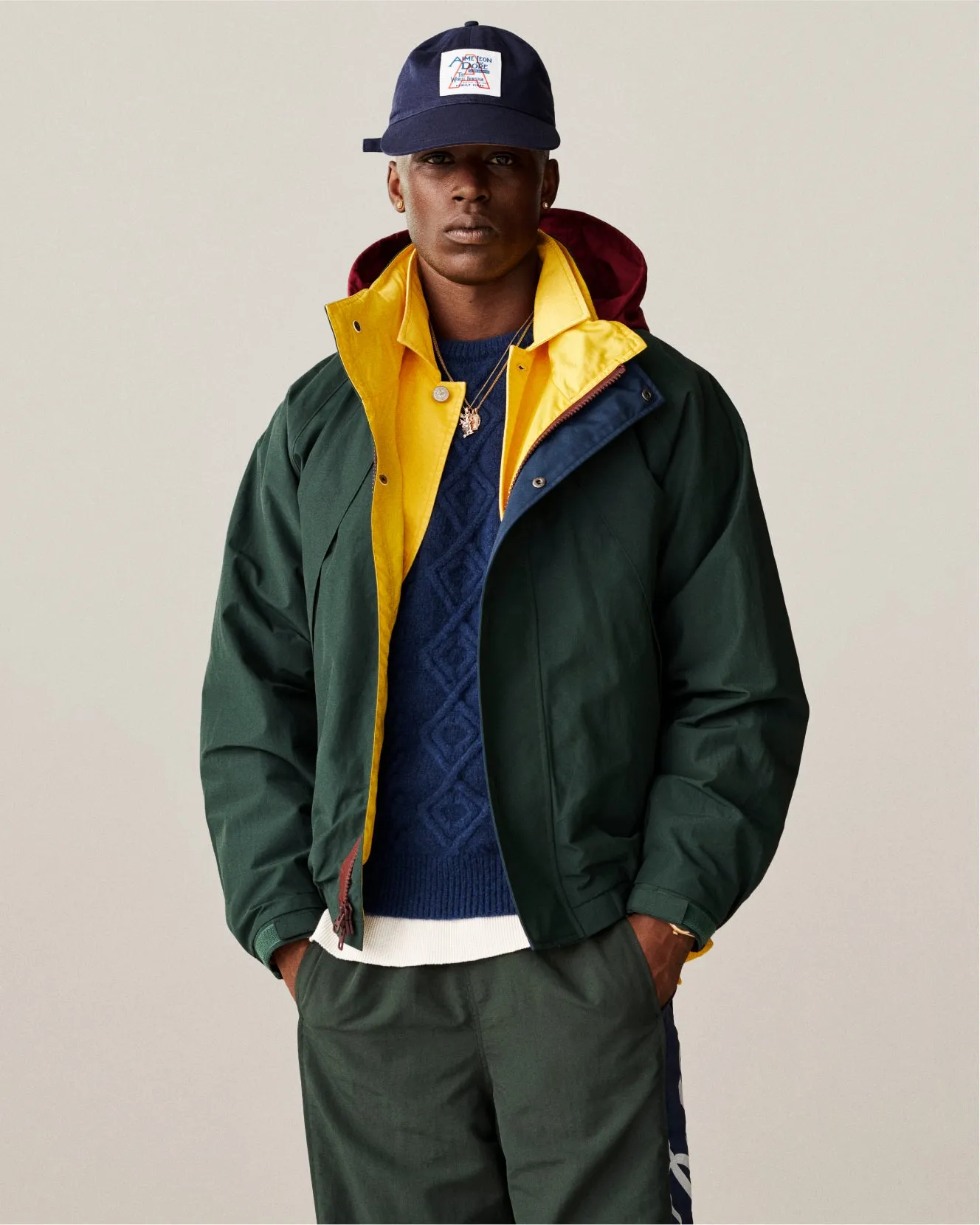 Colorblock Track Pant sold by Aime Leon Dore product image thumbnail 3
