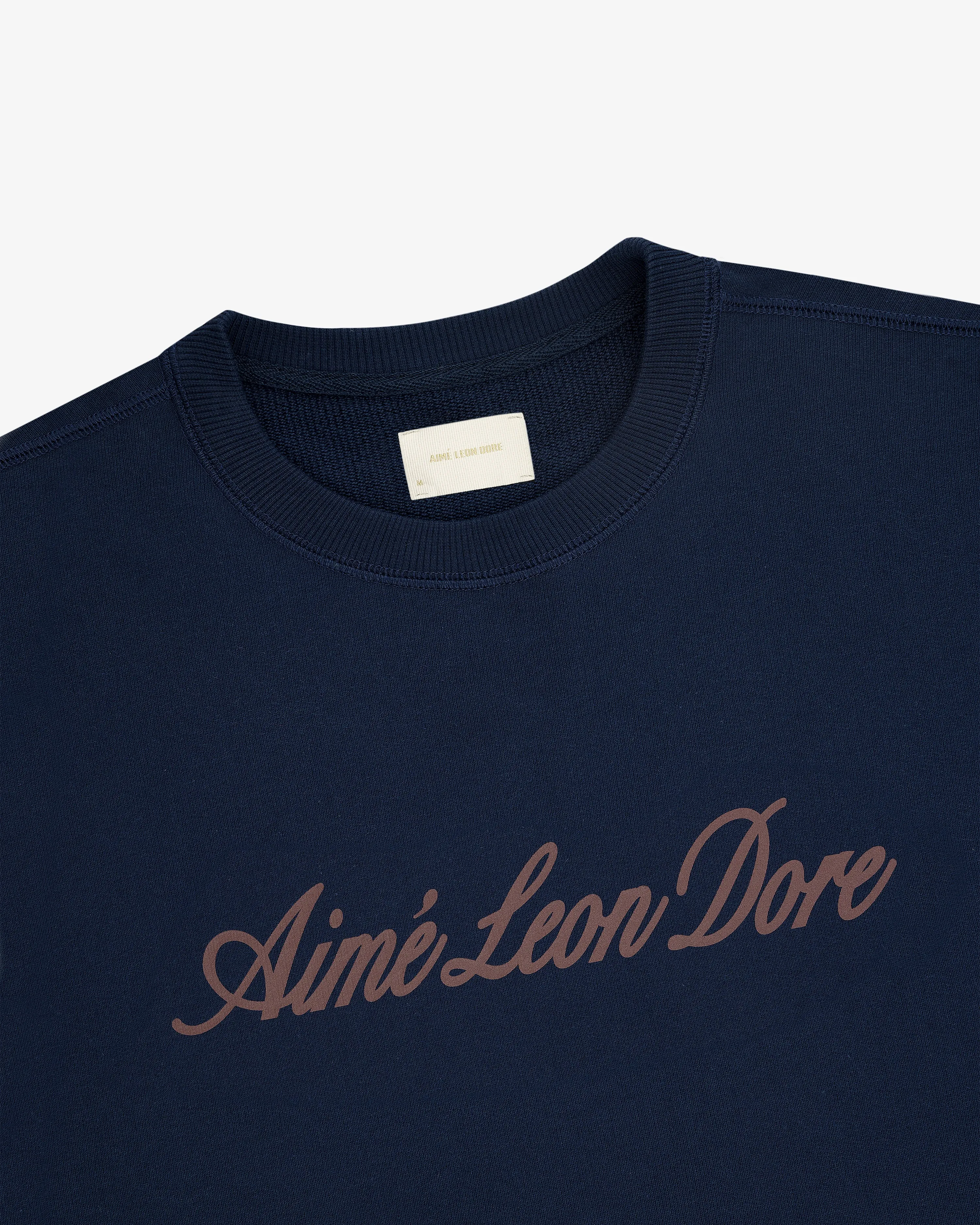 Vintage Script Crewneck sold by Aime Leon Dore product image thumbnail 3
