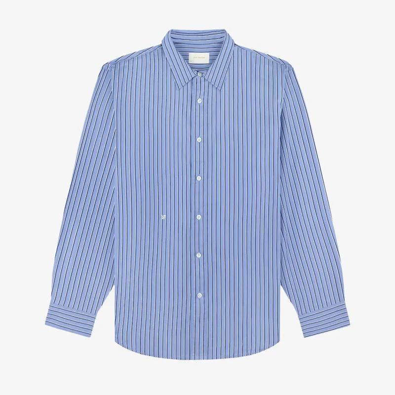 Striped Poplin Shirt sold by Aime Leon Dore