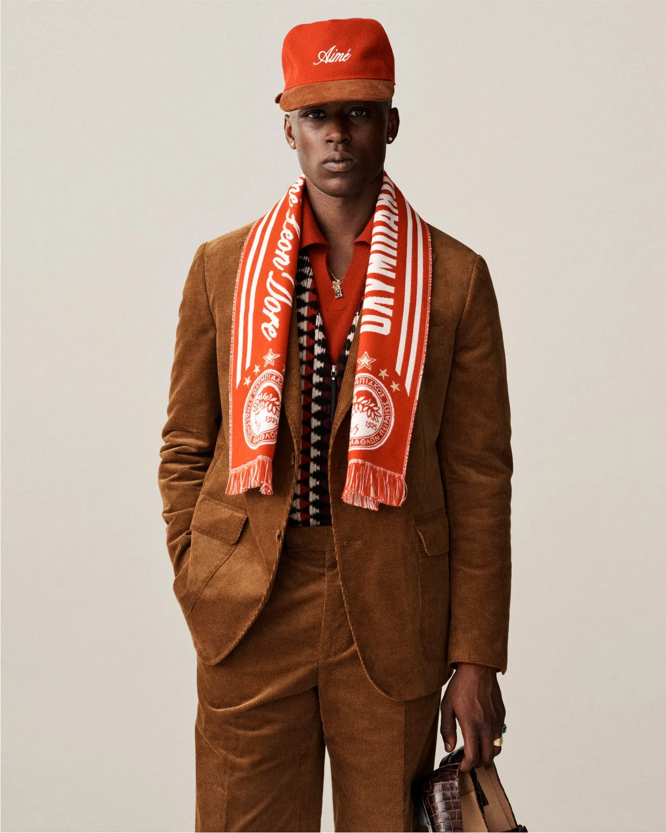 Dobby Corduroy Suit Trouser sold by Aime Leon Dore product image thumbnail 3