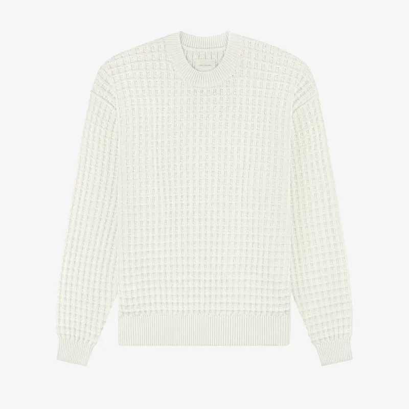 Waffle Crewneck Sweater sold by Aime Leon Dore