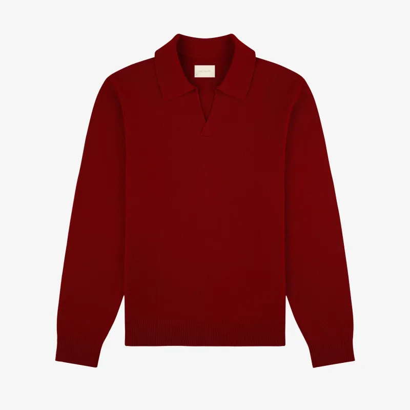 Wool Knit Polo Sweater sold by Aime Leon Dore