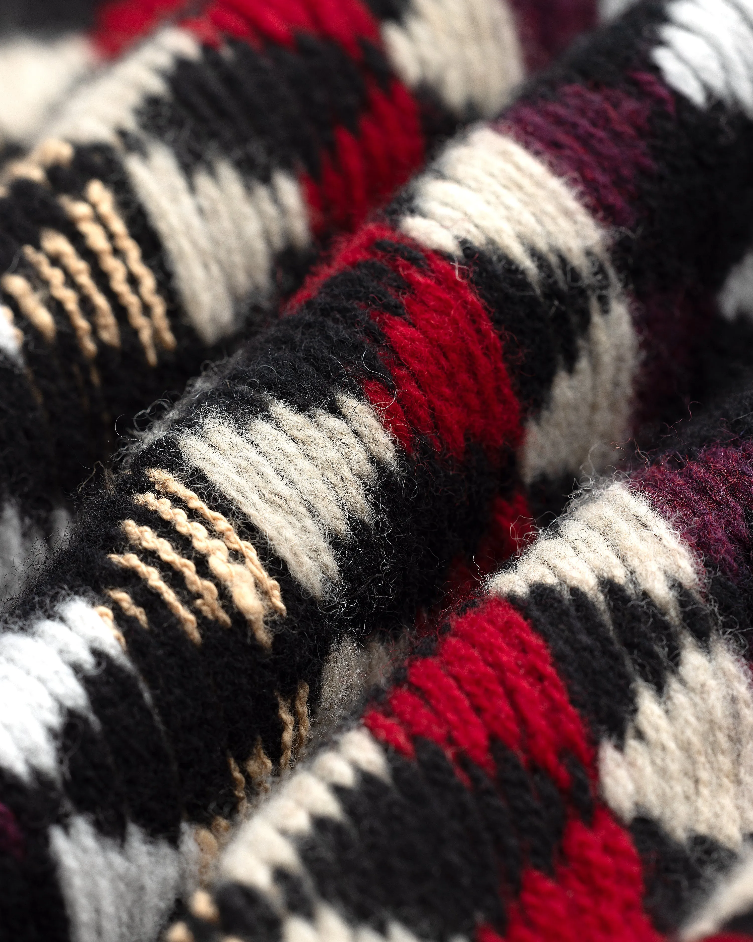 Wool Argyle Zip Vest sold by Aime Leon Dore product image thumbnail 5