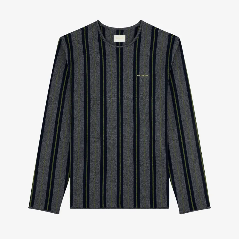 Striped Rollneck Sweater sold by Aime Leon Dore