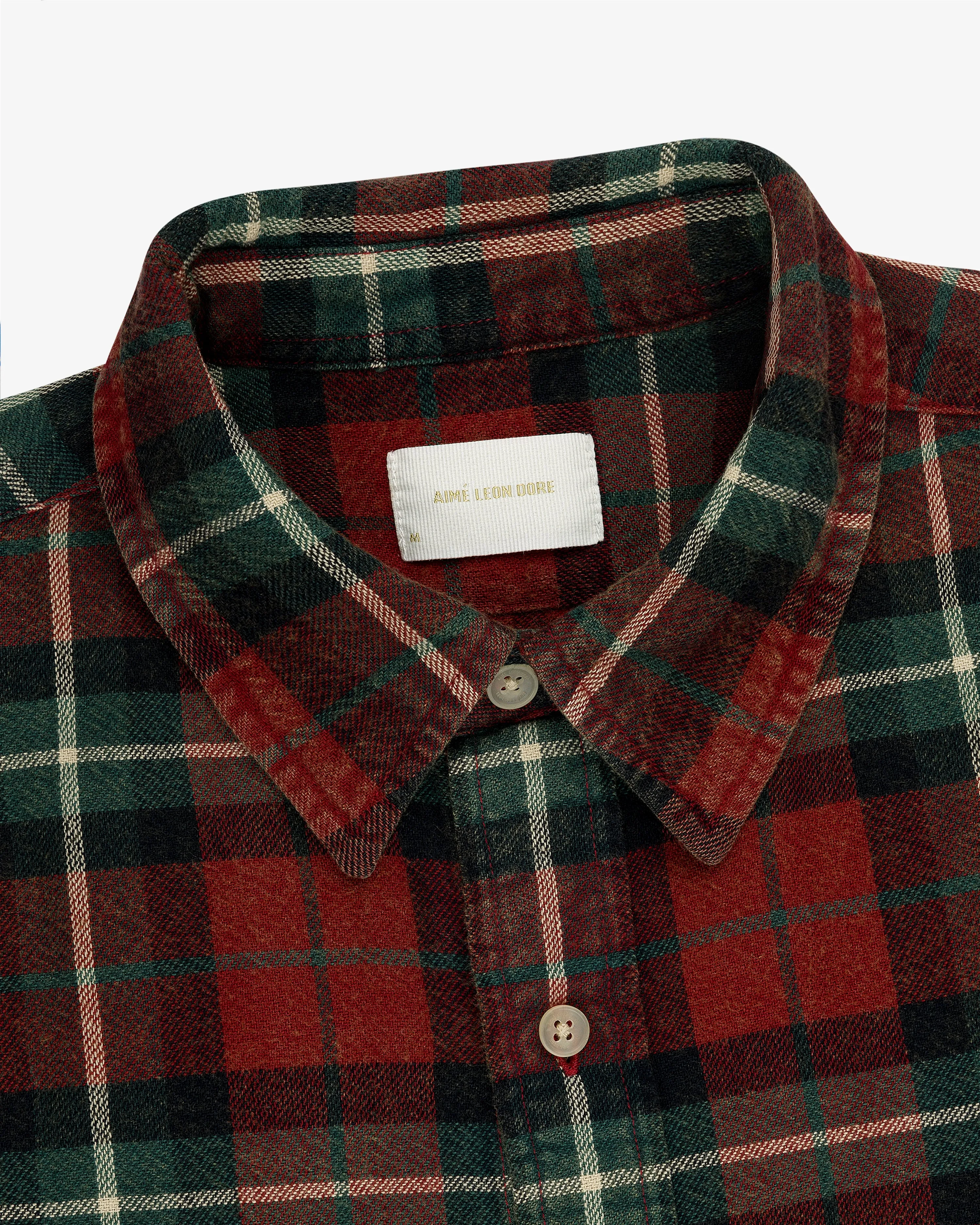 Plaid Overshirt sold by Aime Leon Dore product image thumbnail 4