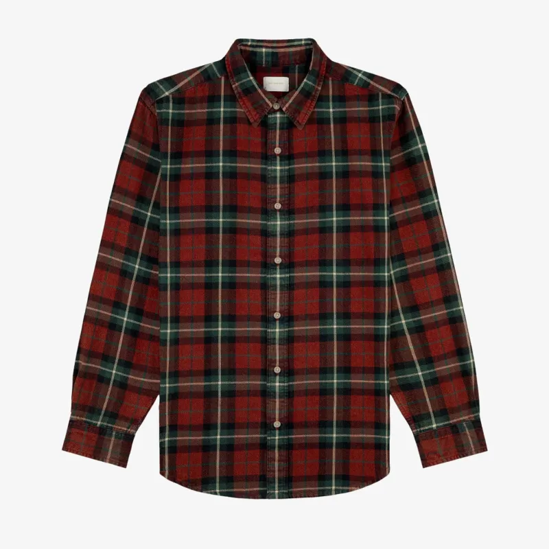 Plaid Overshirt made by Aime Leon Dore