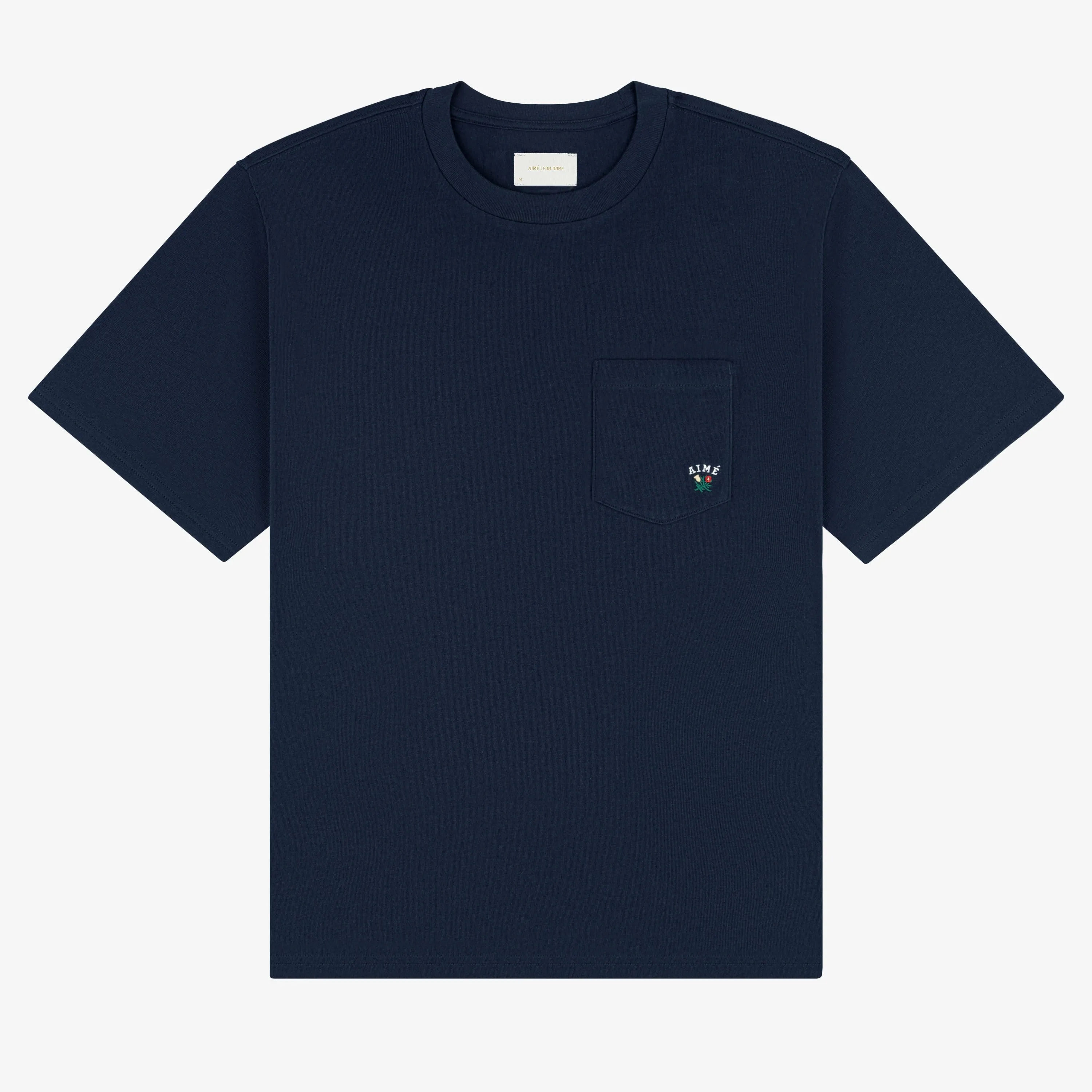 Crest Pocket Tee sold by Aime Leon Dore