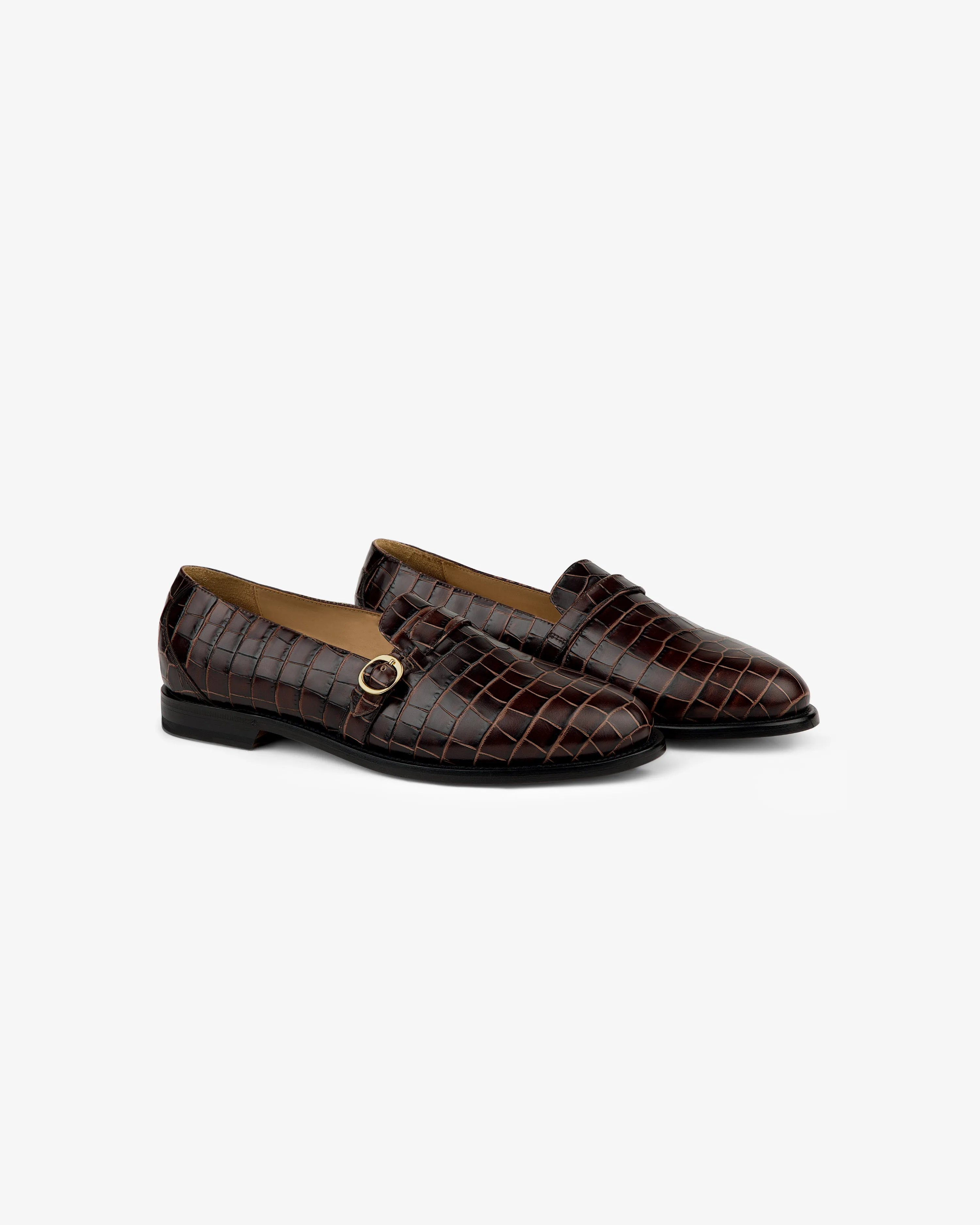Venetian Croc Buckle Loafer sold by Aime Leon Dore product image thumbnail 2