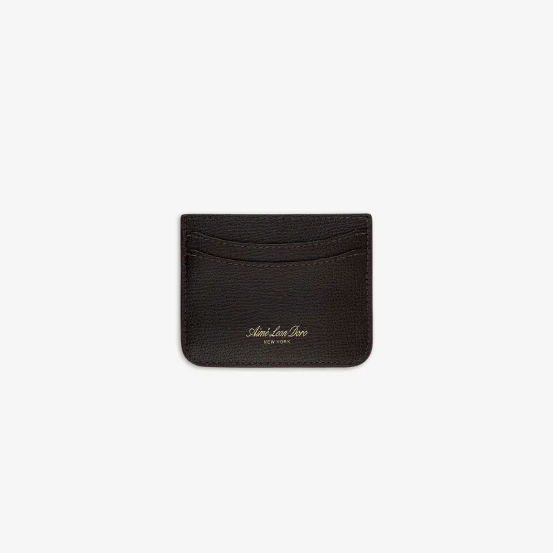 Full    Grain    Leather Cardholder sold by Aime Leon Dore