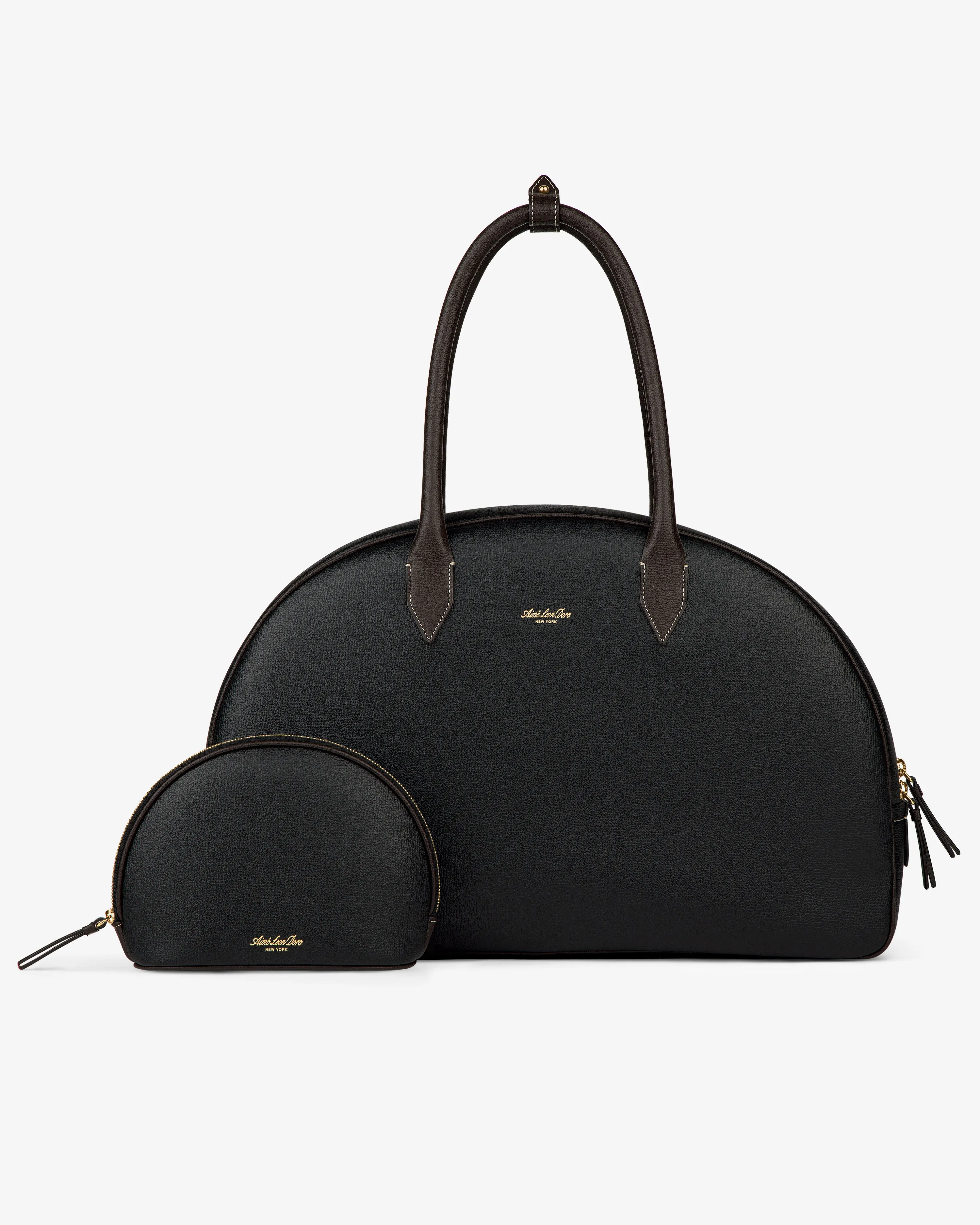 Full Grain Leather Crescent Shoulder Bag sold by Aime Leon Dore product image thumbnail 3
