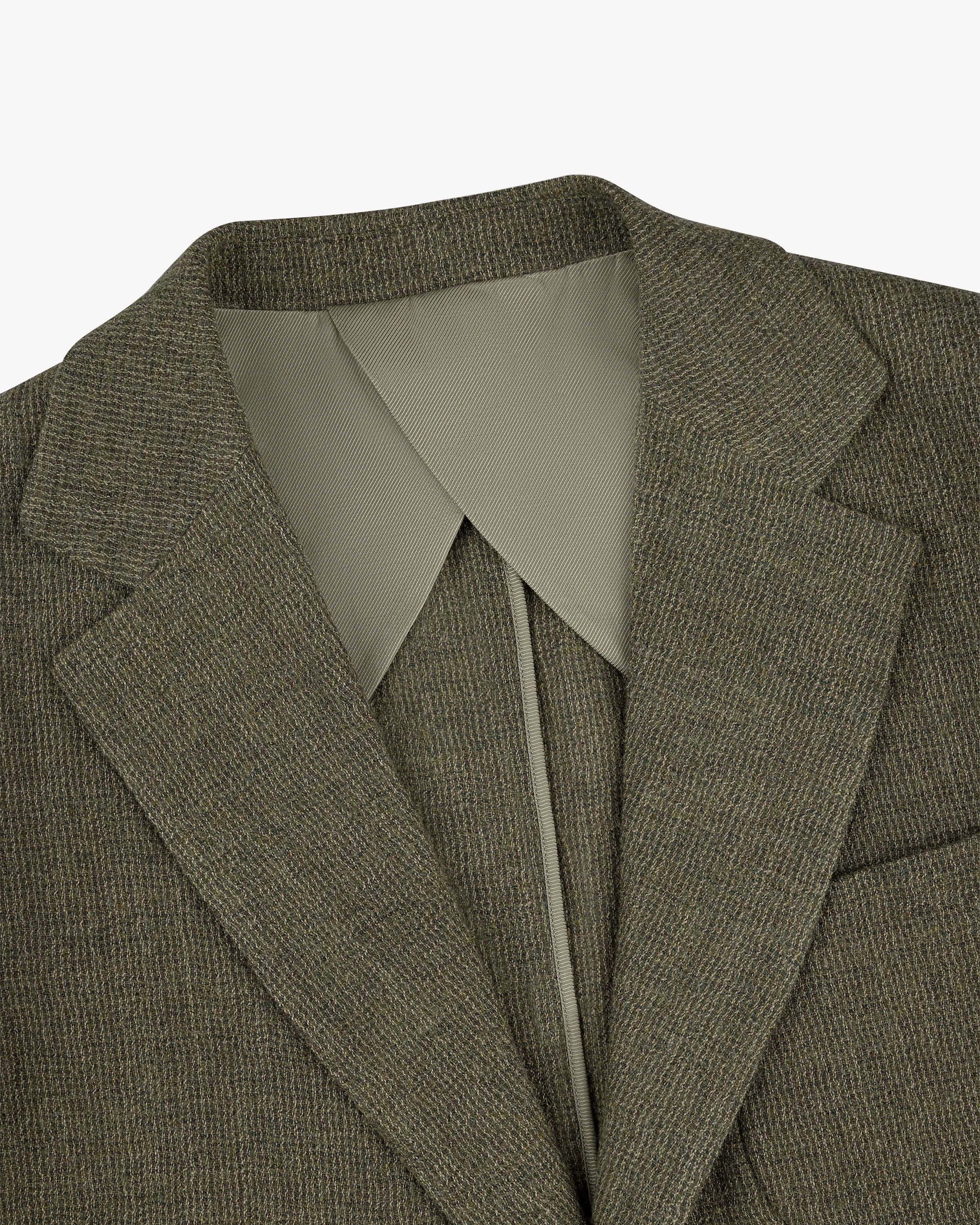 Single-Breasted Boiled Wool Suit Jacket sold by Aime Leon Dore product image thumbnail 4