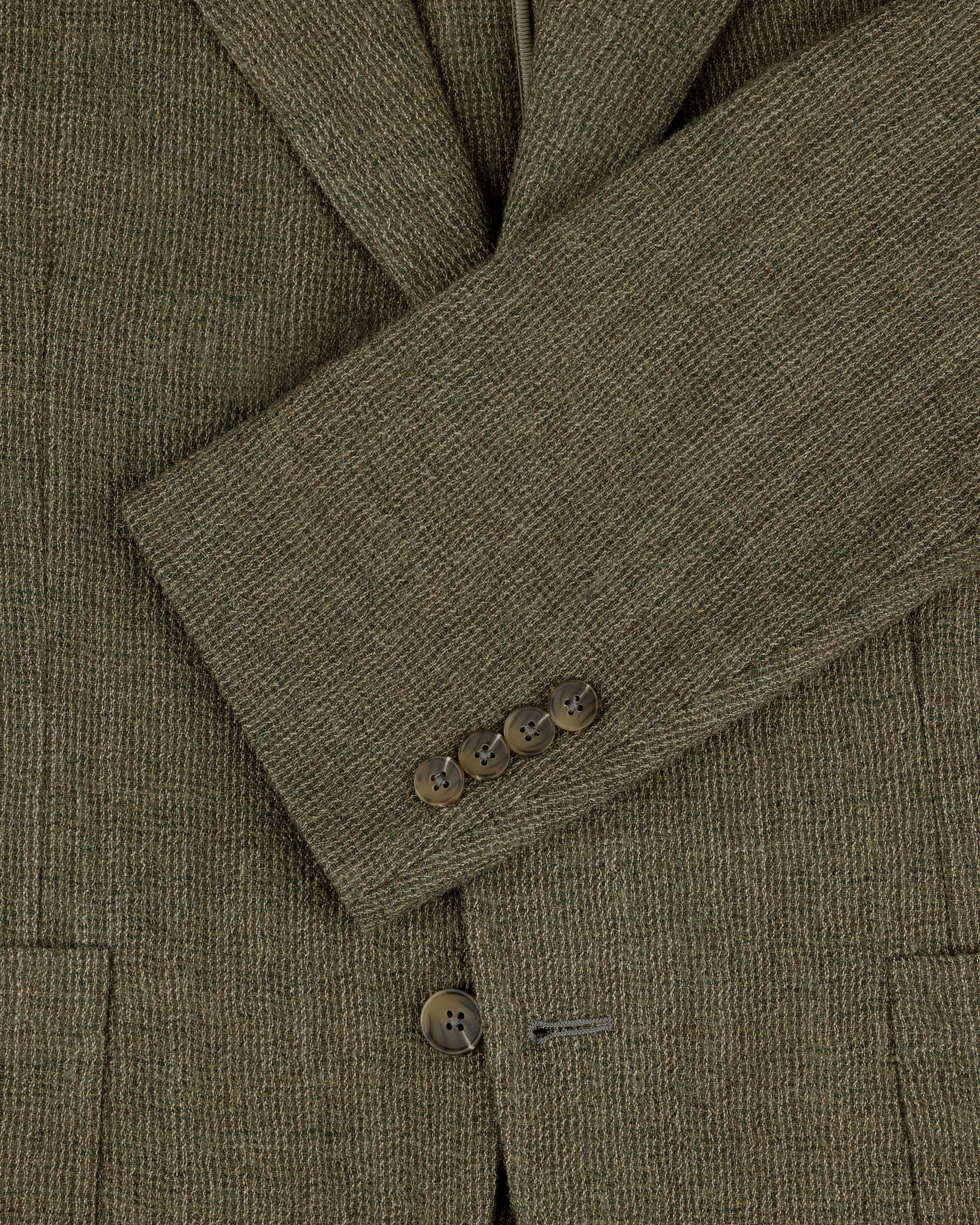 Single-Breasted Boiled Wool Suit Jacket sold by Aime Leon Dore product image thumbnail 5