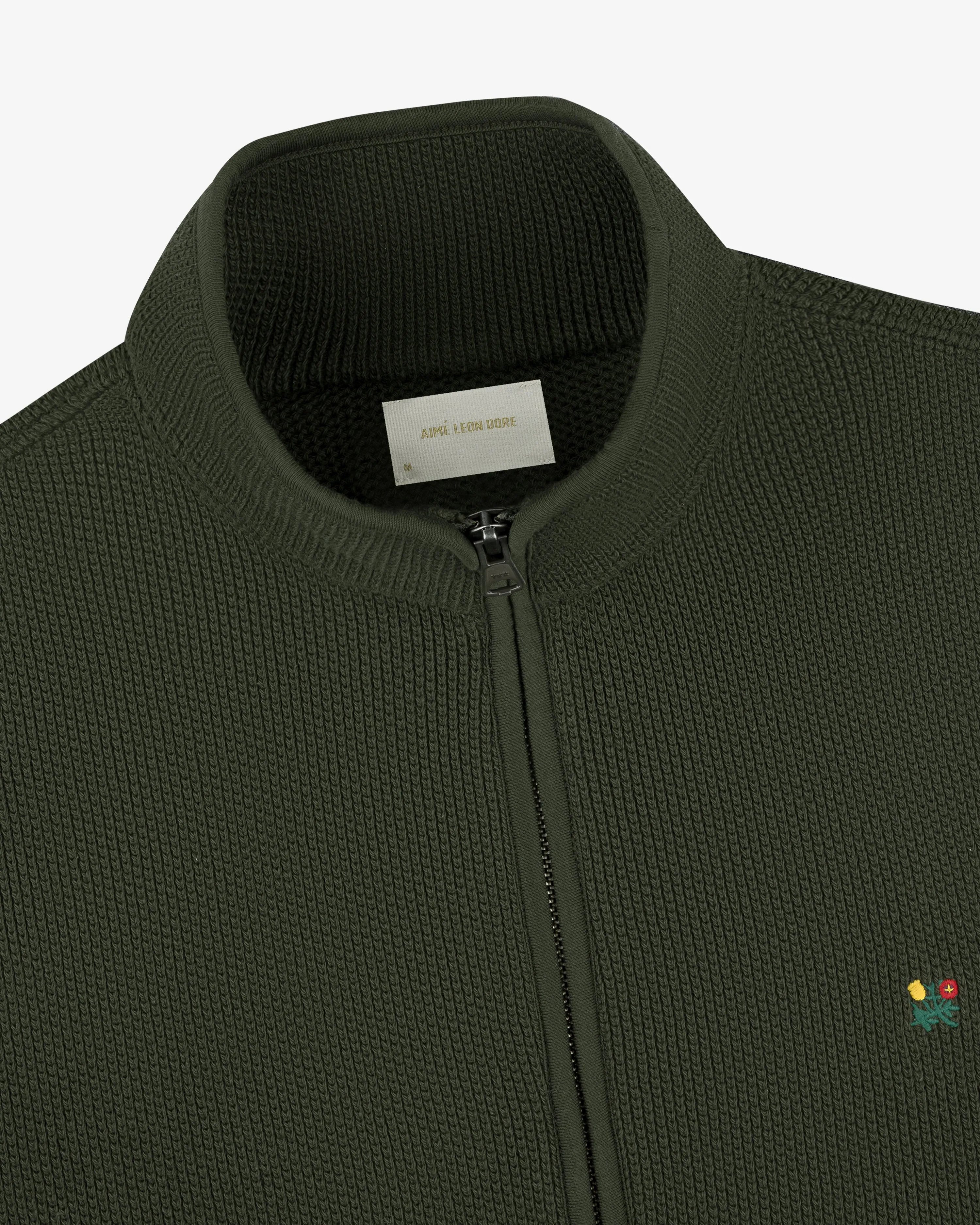 Crest Piqué Half-Zip Pullover sold by Aime Leon Dore product image thumbnail 3