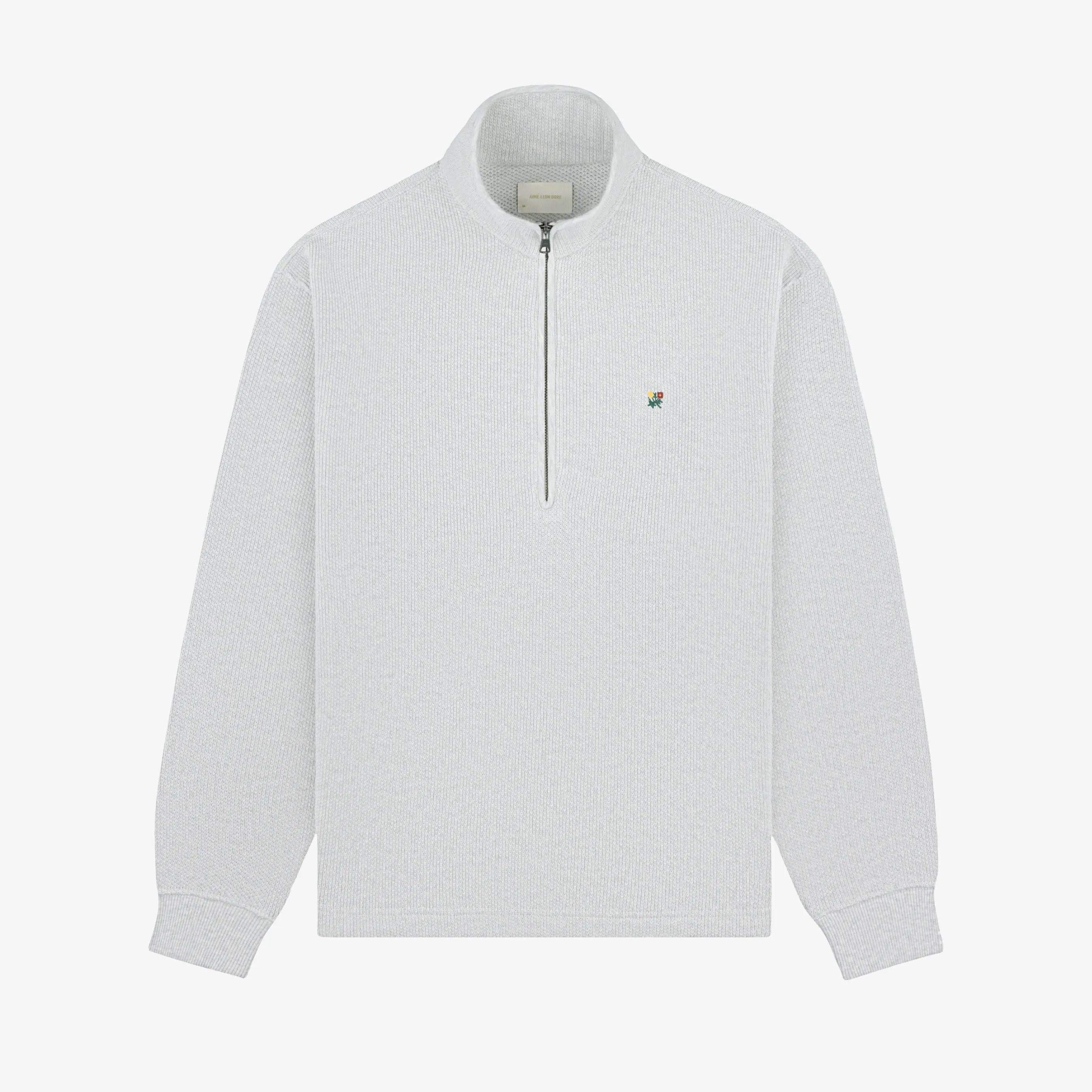 Crest Piqué Half-Zip Pullover sold by Aime Leon Dore