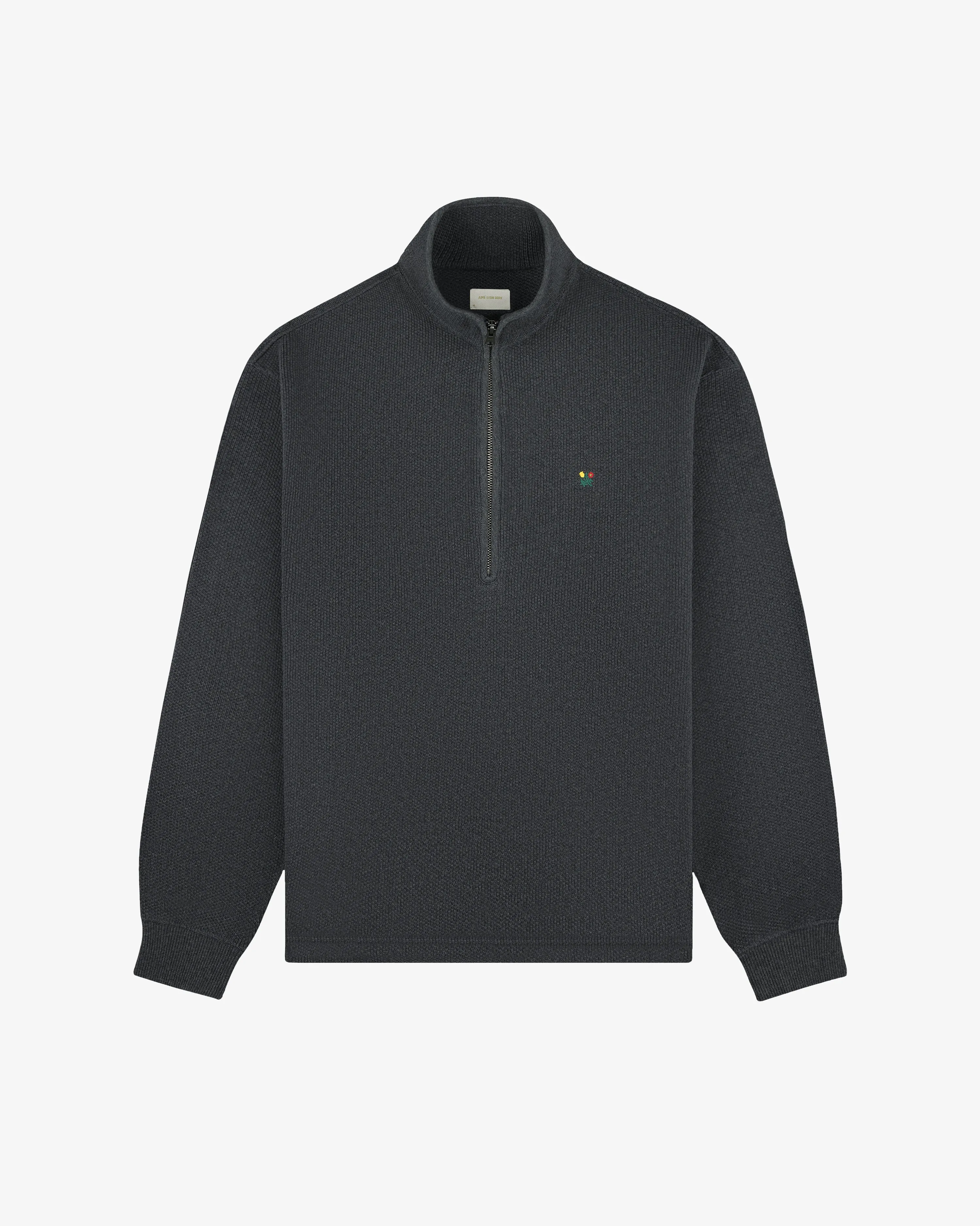 Crest Piqué Half-Zip Pullover sold by Aime Leon Dore product image thumbnail 2