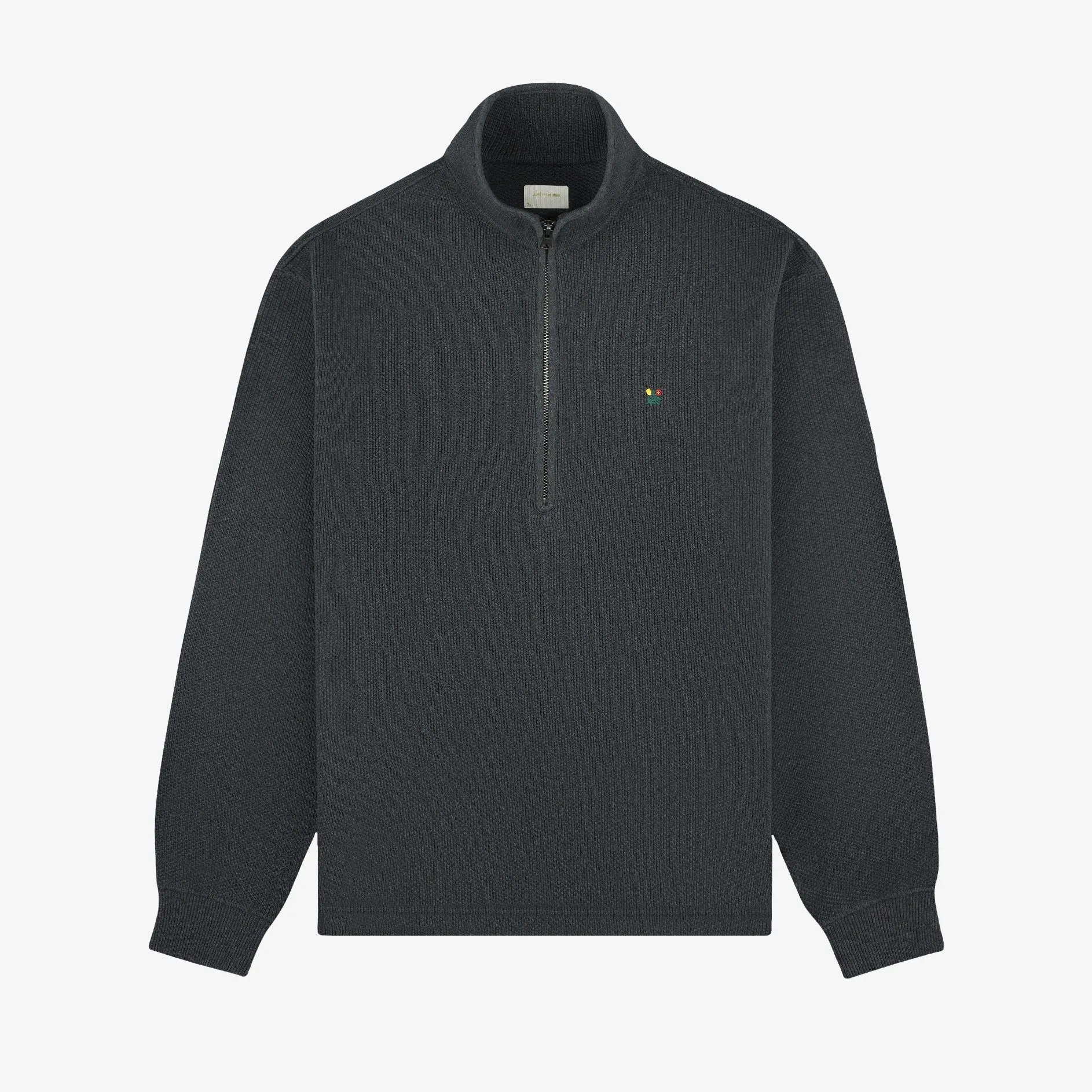 Crest Piqué Half-Zip Pullover sold by Aime Leon Dore