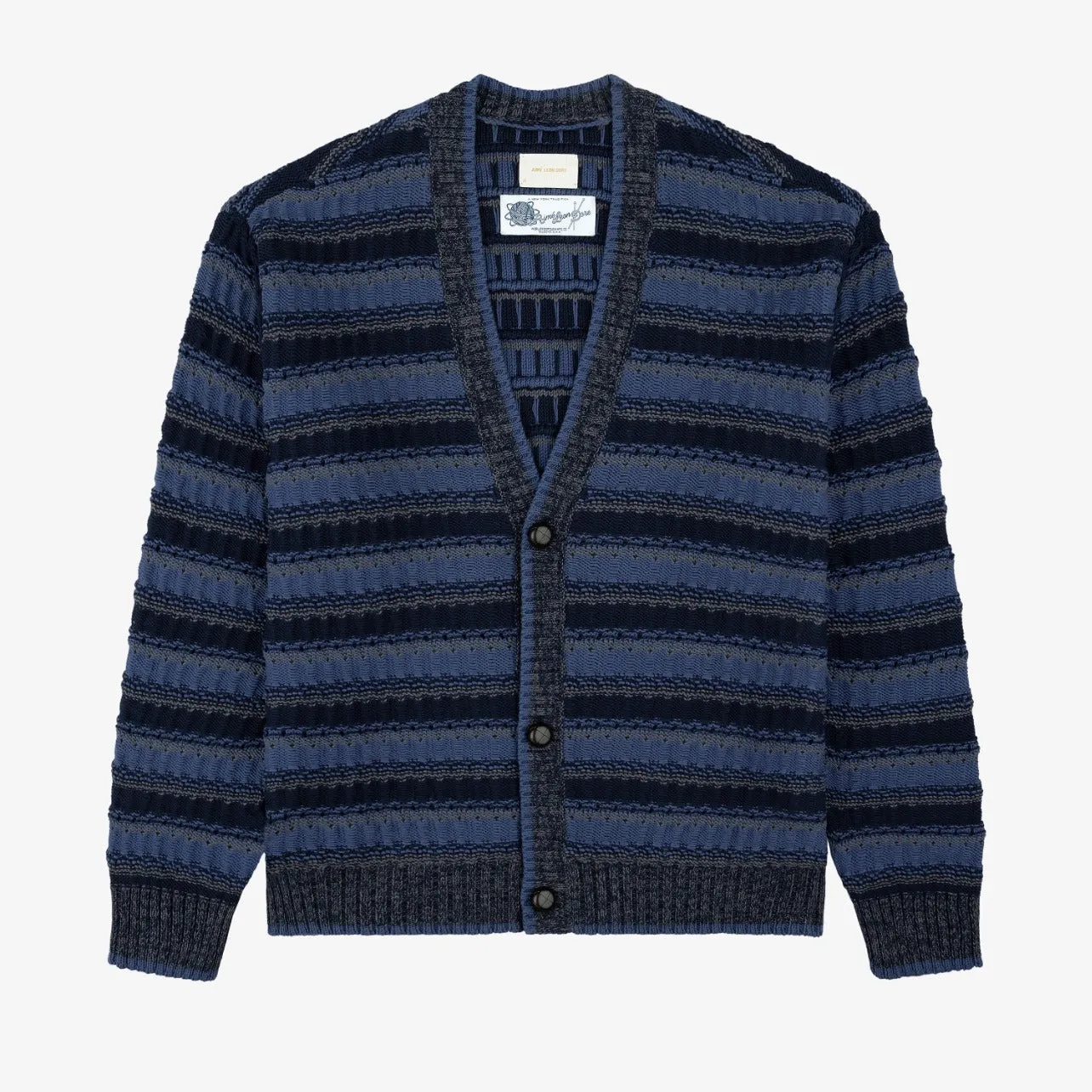 Jacquard Striped Cardigan sold by Aime Leon Dore