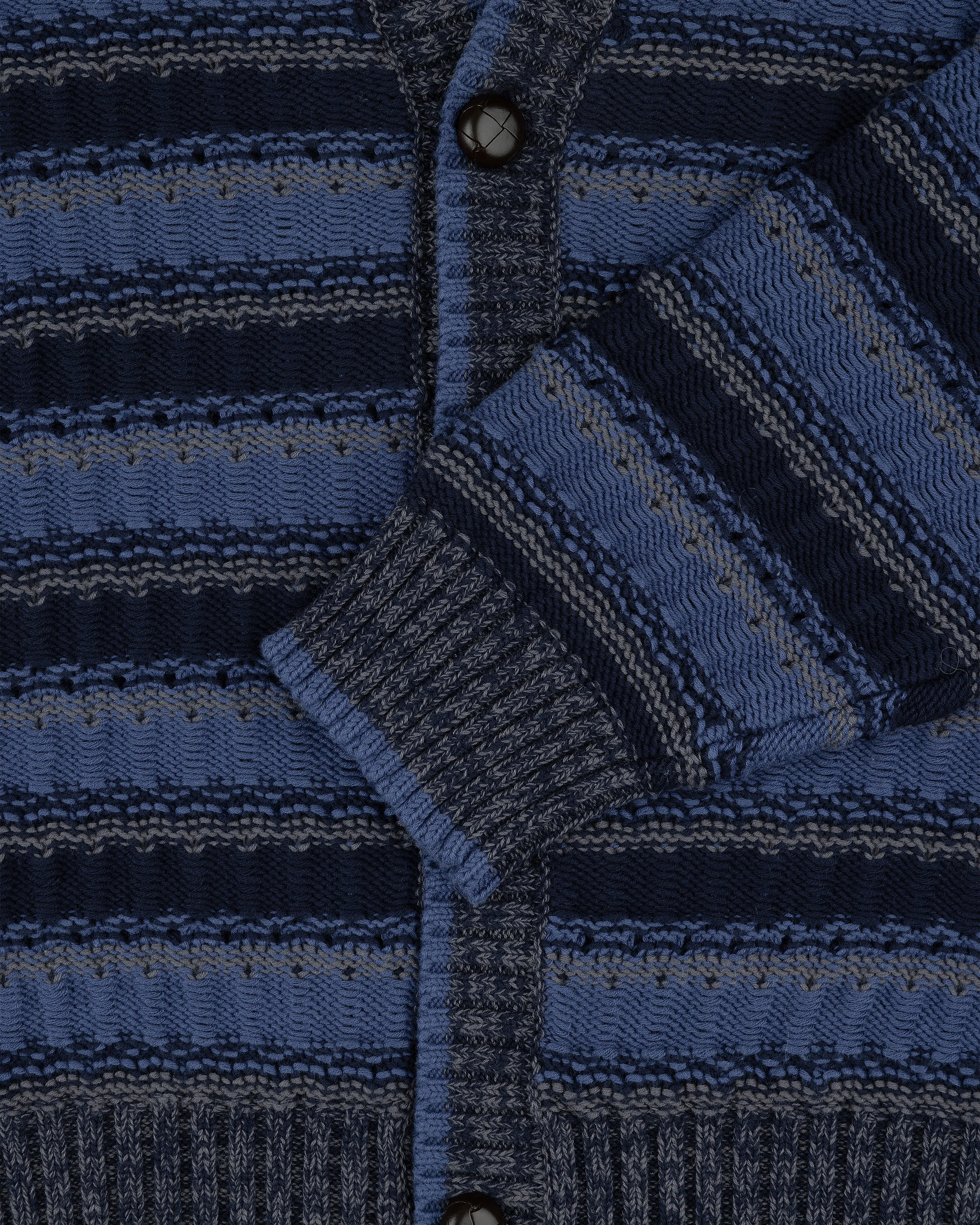 Jacquard Striped Cardigan sold by Aime Leon Dore product image thumbnail 4