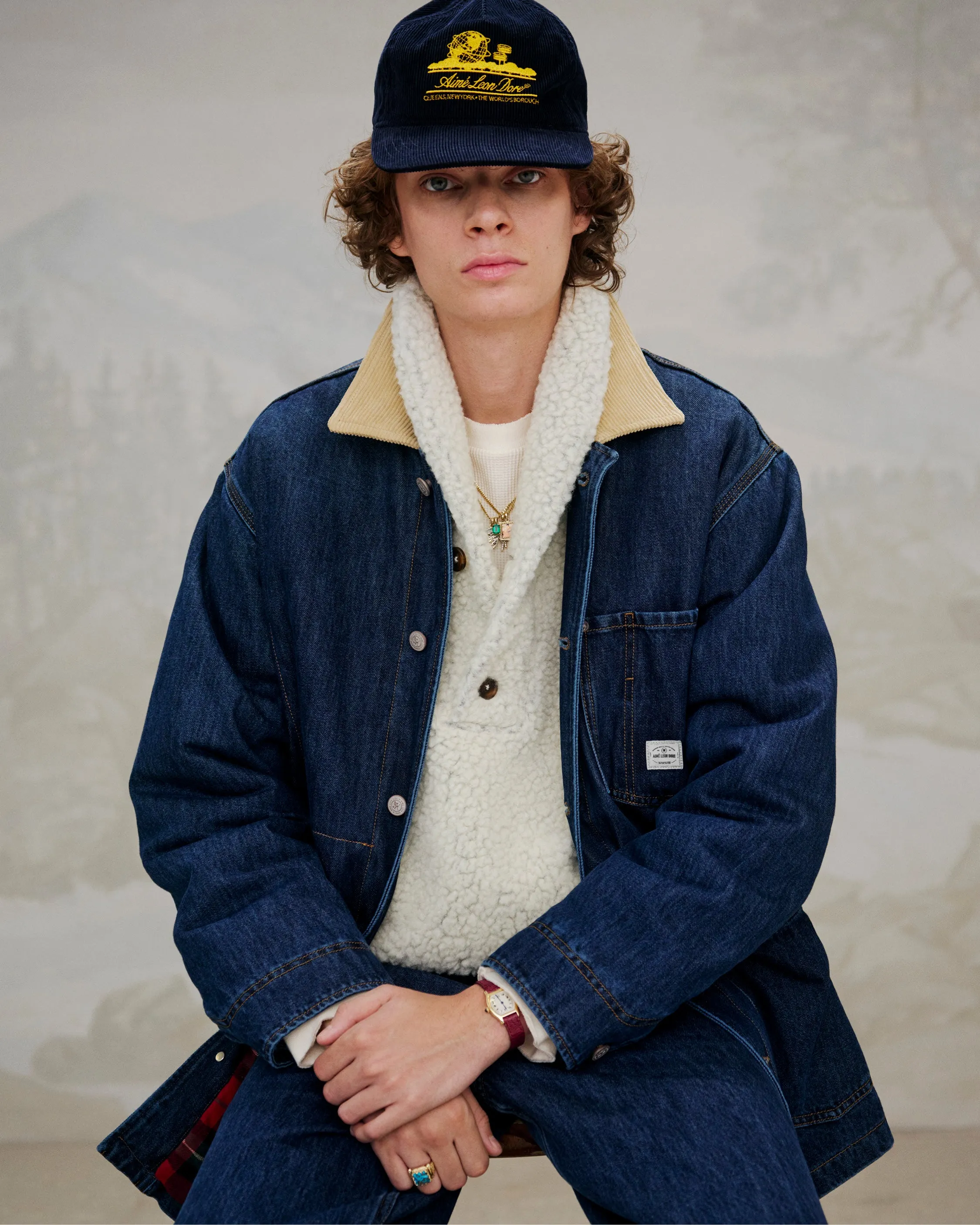 Denim Barn Jacket sold by Aime Leon Dore product image thumbnail 3