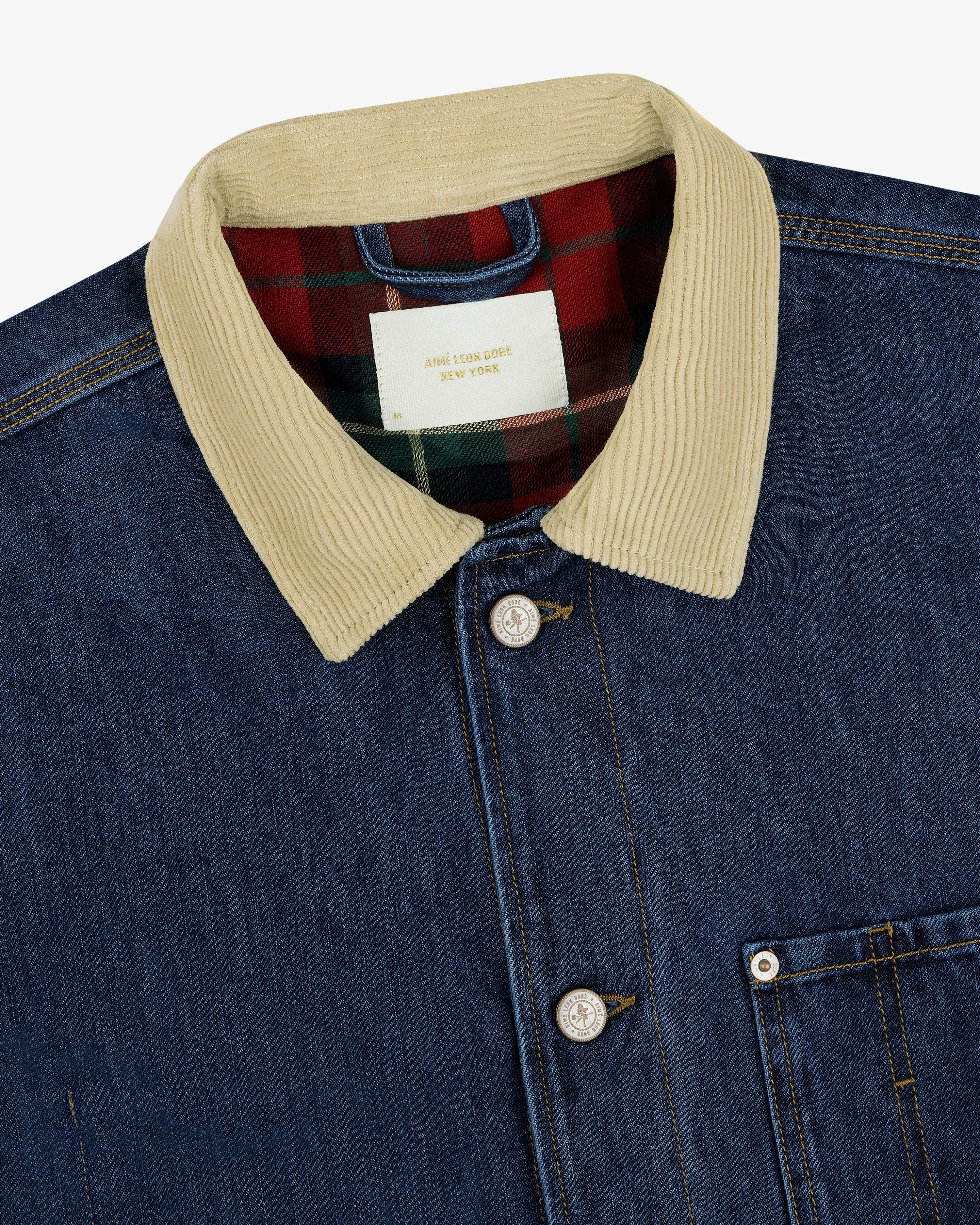 Denim Barn Jacket sold by Aime Leon Dore product image thumbnail 4