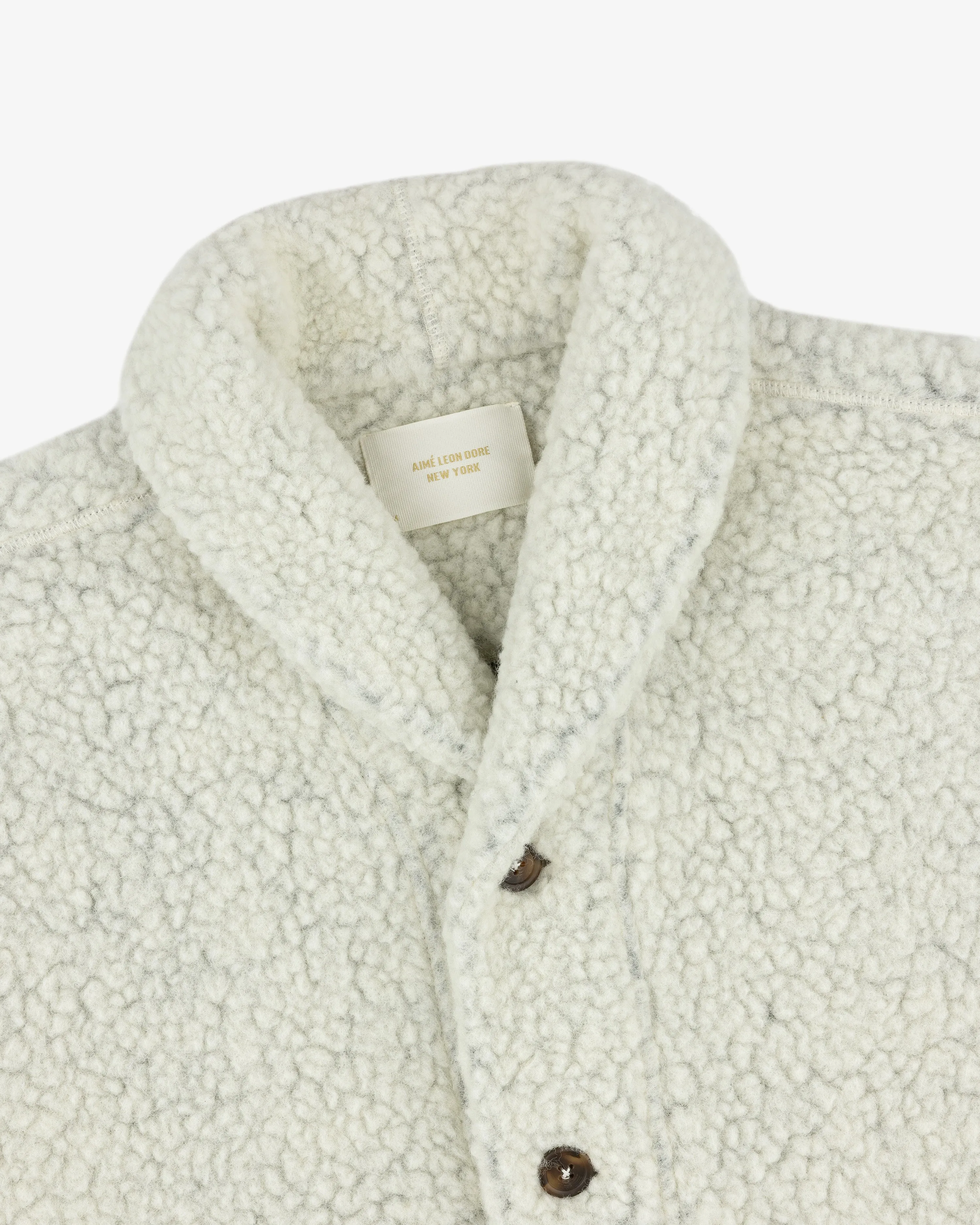 Shawl Collar Fleece Pullover sold by Aime Leon Dore product image thumbnail 4