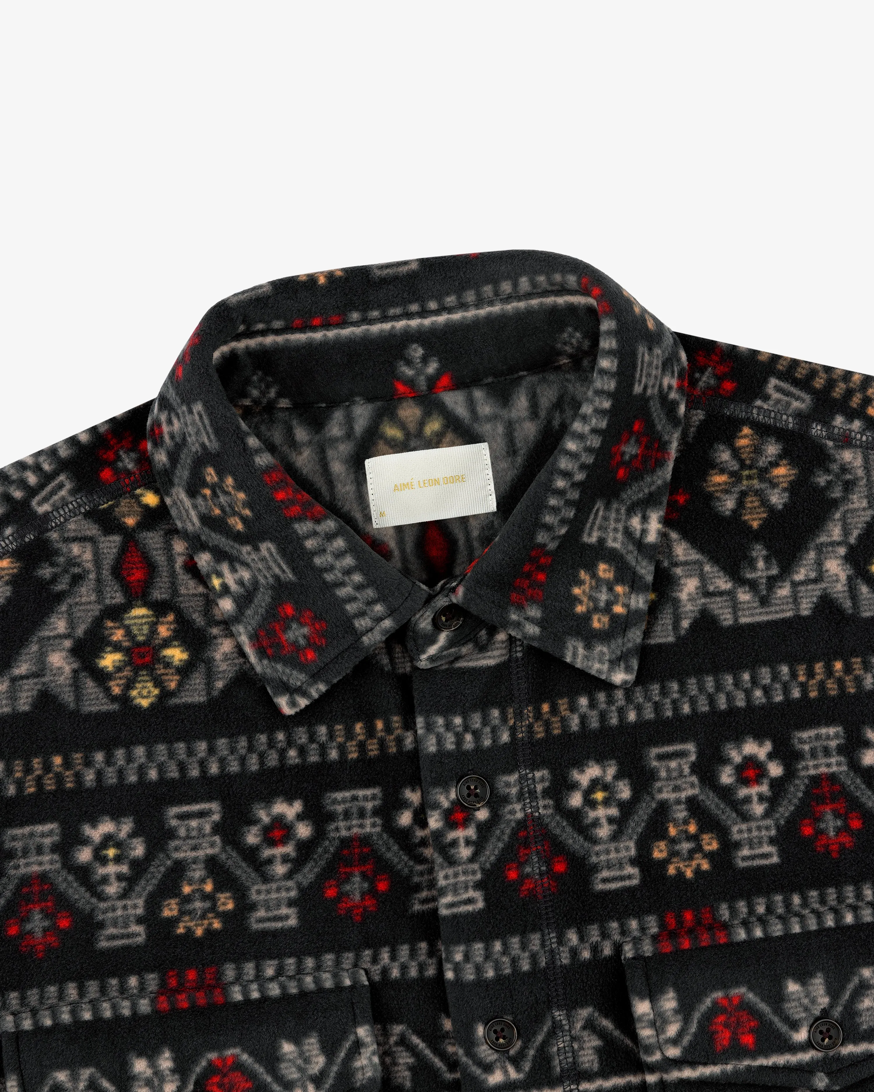 Lightweight Printed Fleece Shirt sold by Aime Leon Dore product image thumbnail 4