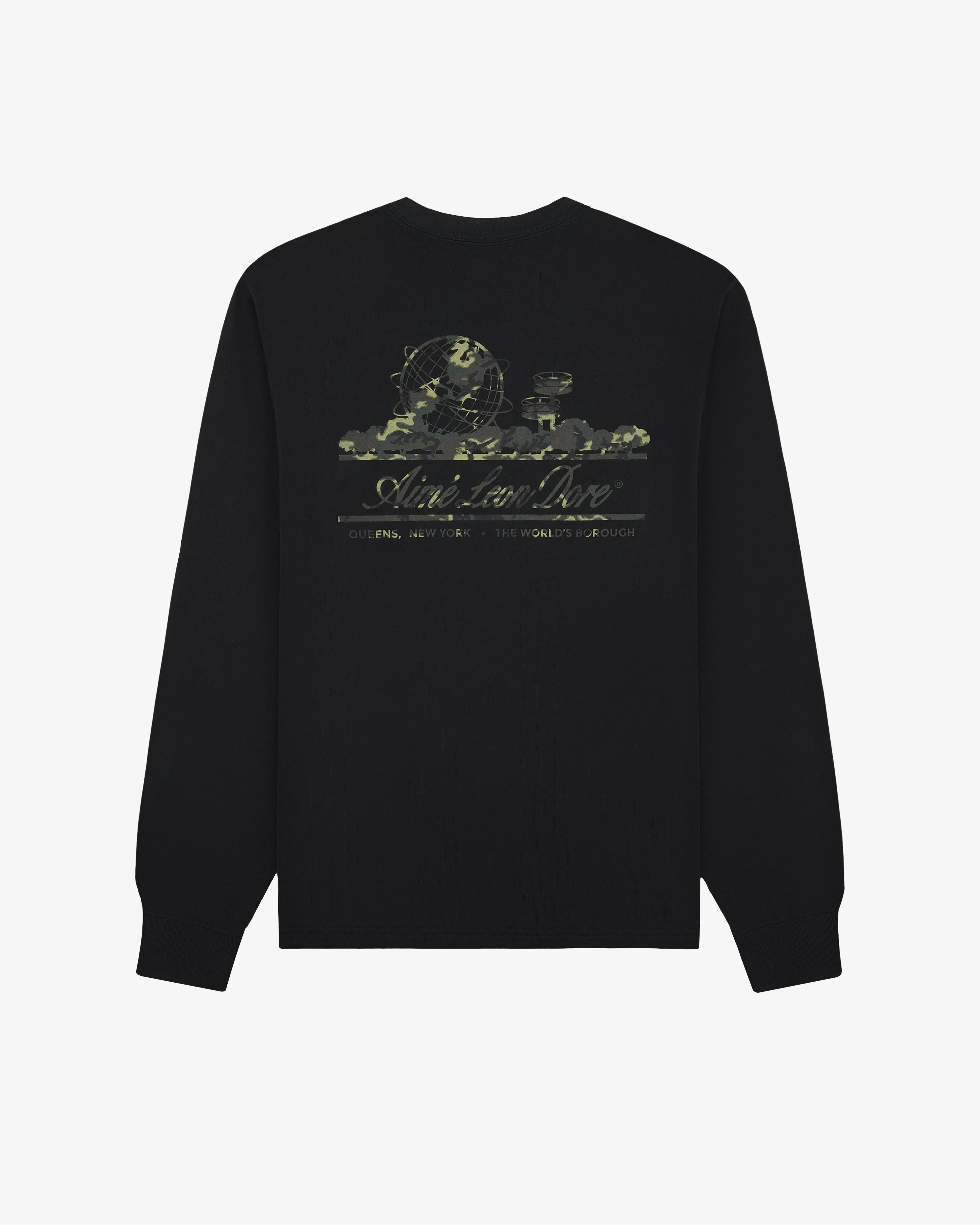 Long-Sleeve Camo Unisphere Tee sold by Aime Leon Dore product image thumbnail 2