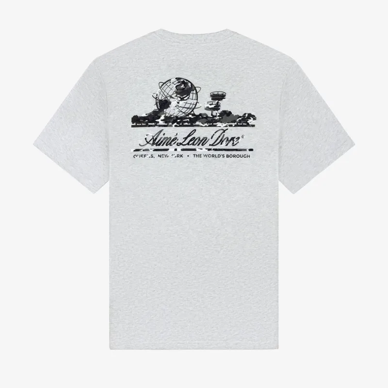 Camo Unisphere Tee sold by Aime Leon Dore