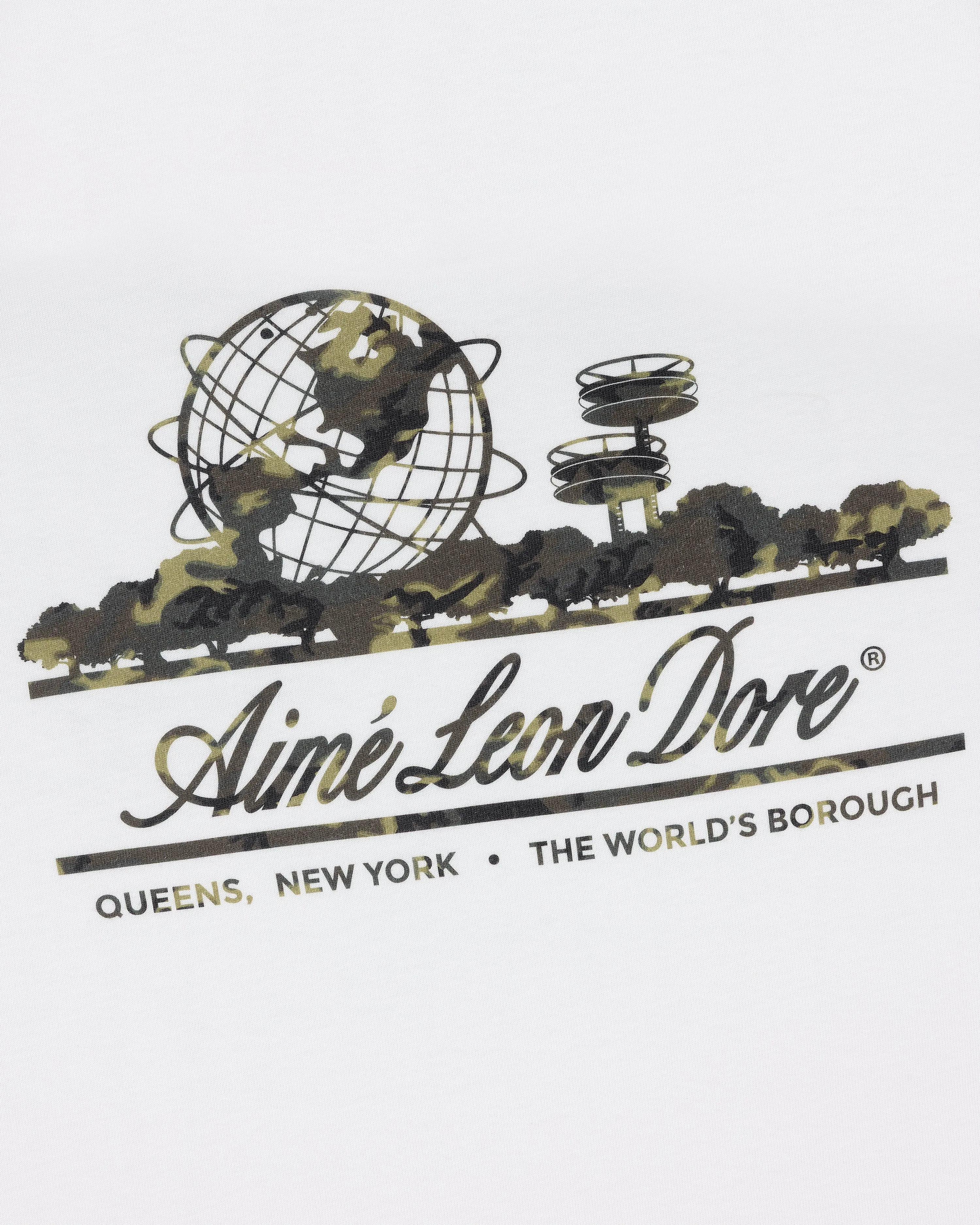 Camo Unisphere Tee sold by Aime Leon Dore product image thumbnail 4
