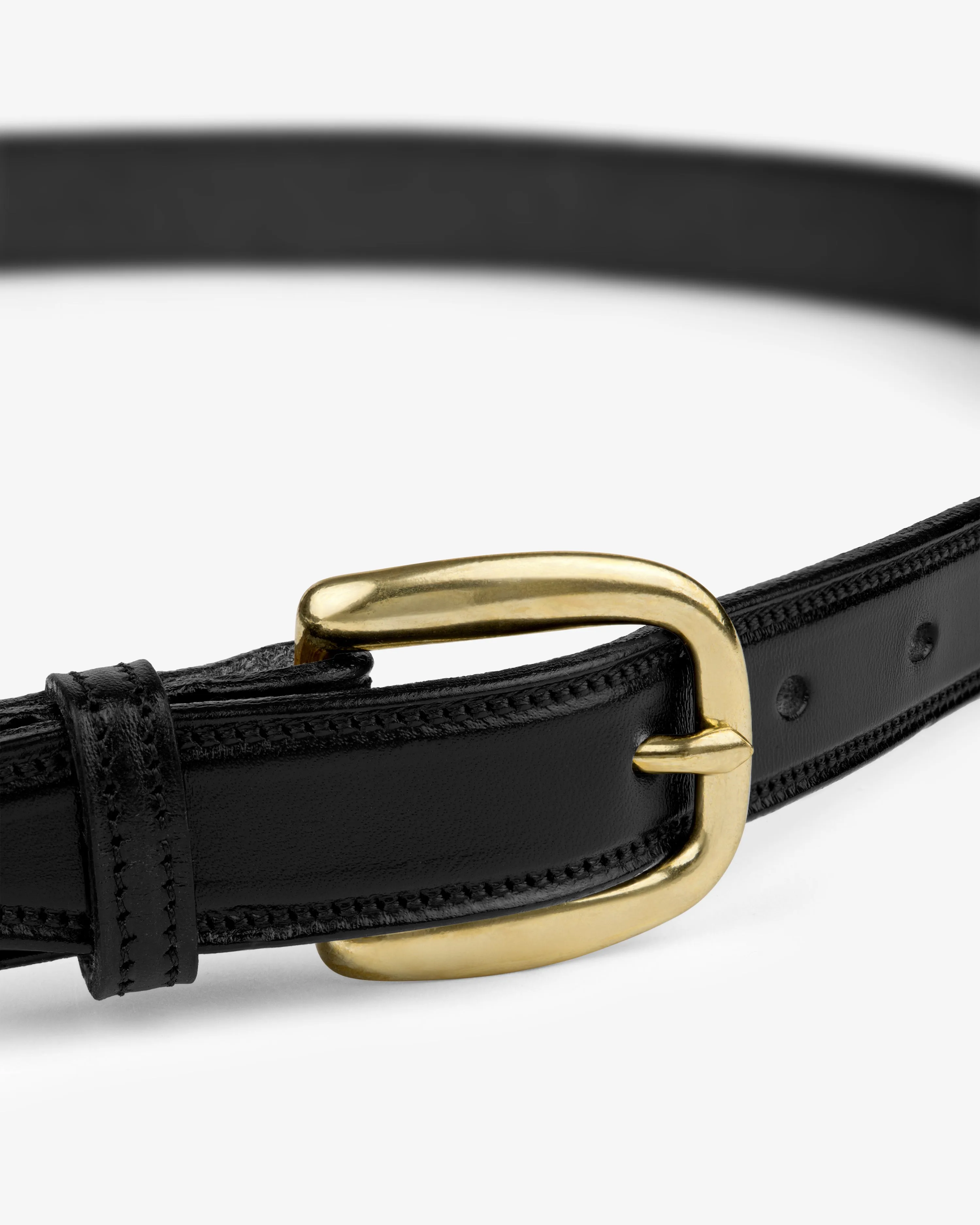 Saddle Stitch Leather Belt sold by Aime Leon Dore product image thumbnail 5
