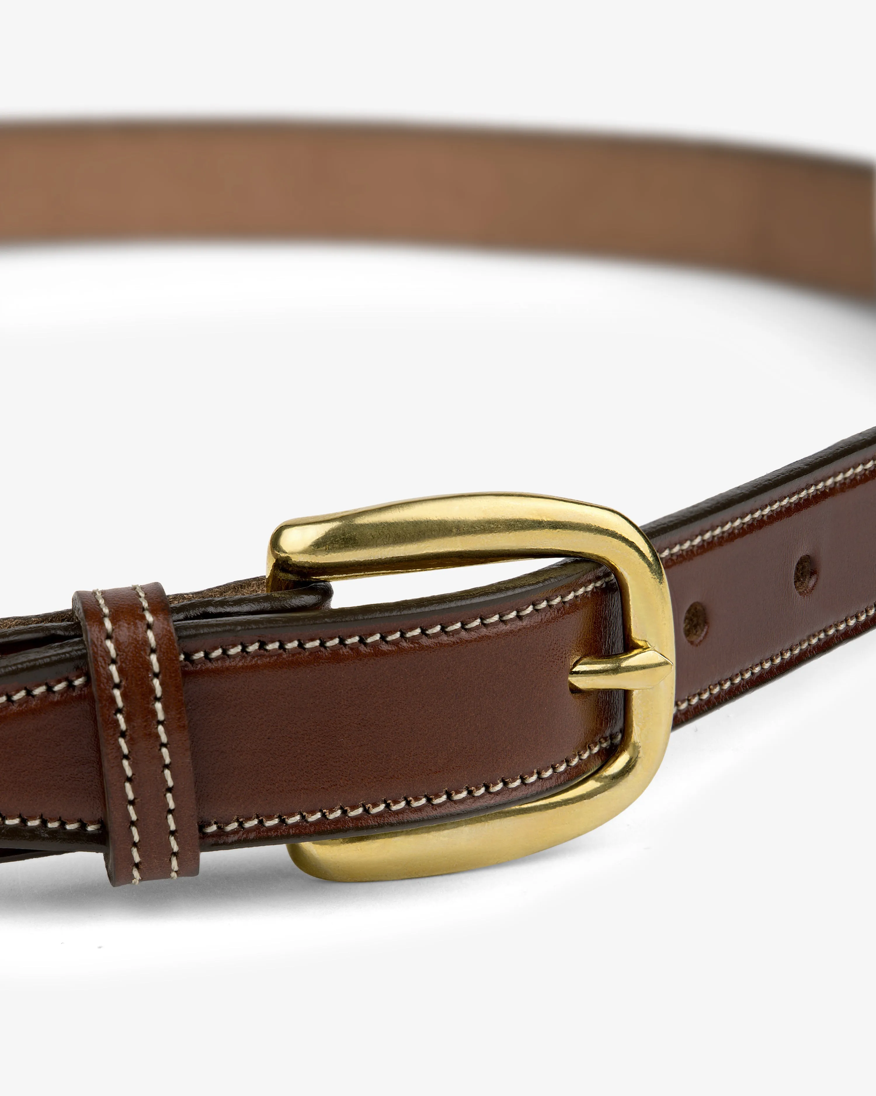 Saddle Stitch Leather Belt sold by Aime Leon Dore product image thumbnail 5