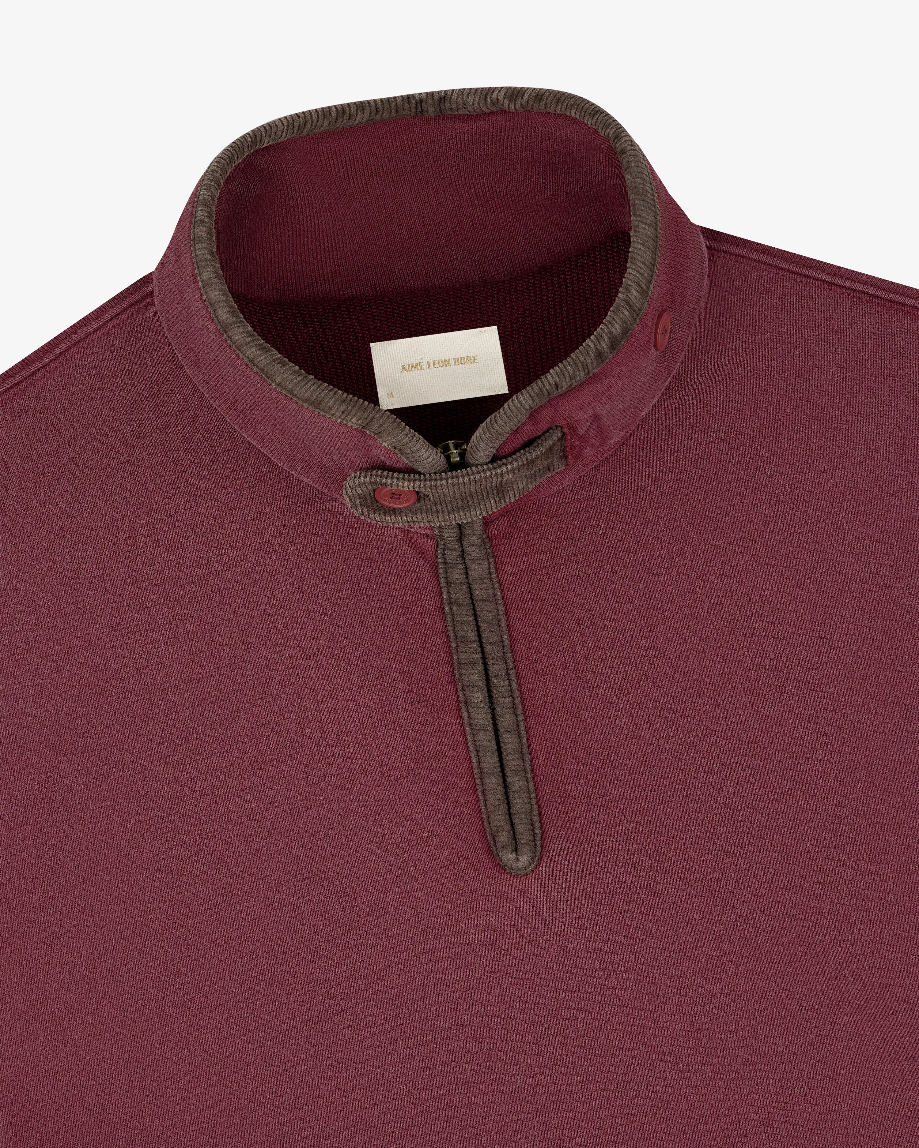Heritage Quarter-Zip Pullover sold by Aime Leon Dore product image thumbnail 3