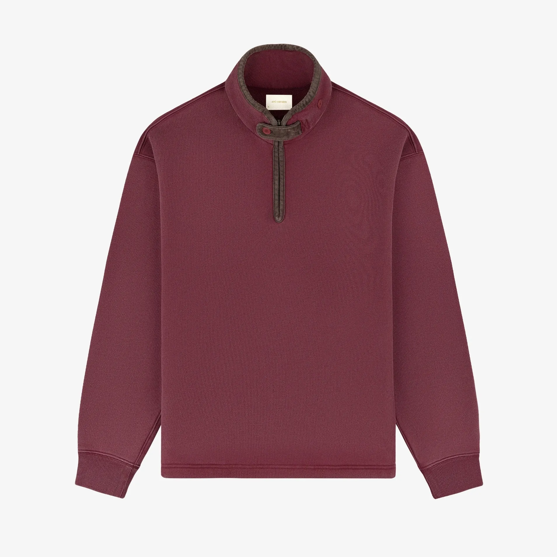 Heritage Quarter-Zip Pullover sold by Aime Leon Dore