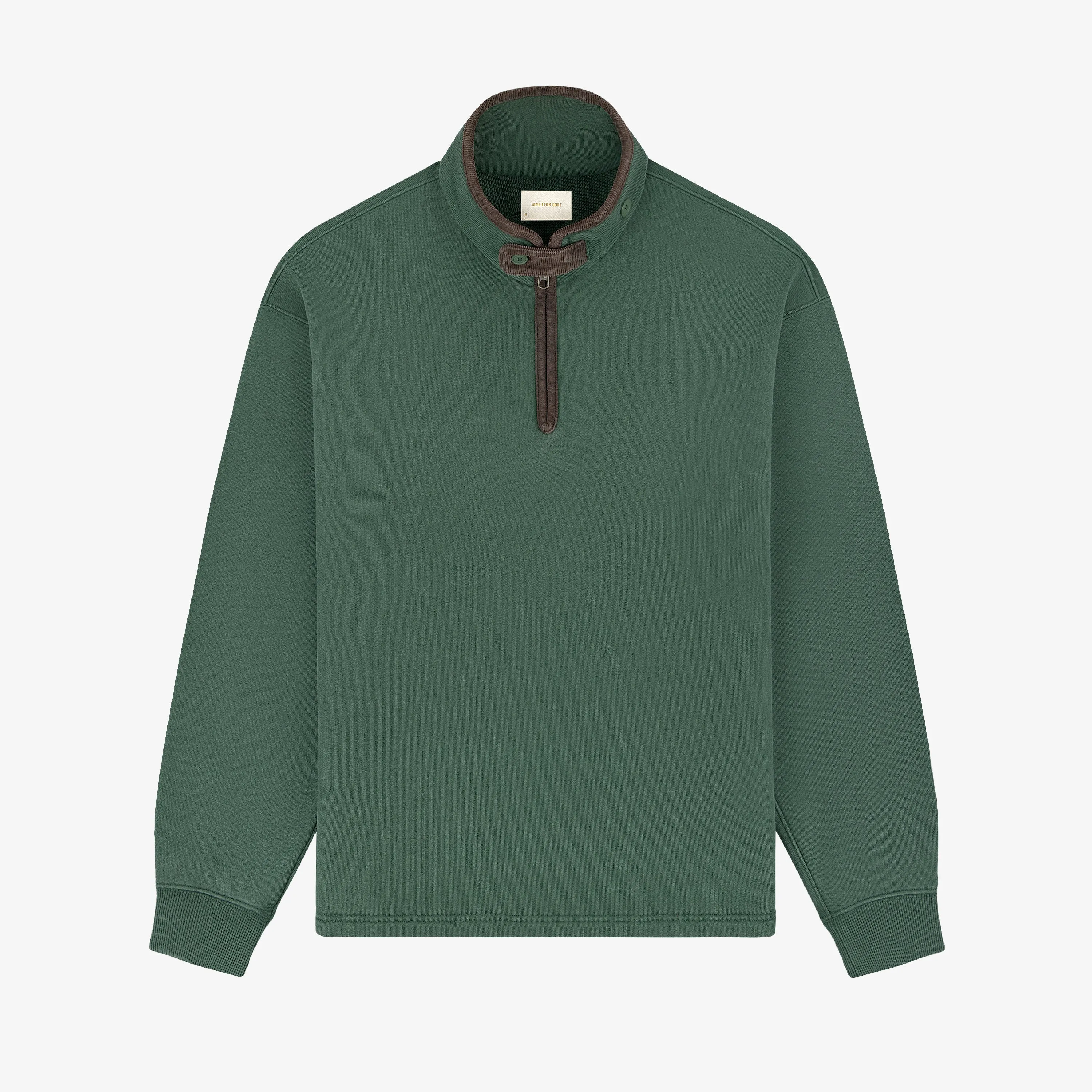 Heritage Quarter-Zip Pullover sold by Aime Leon Dore