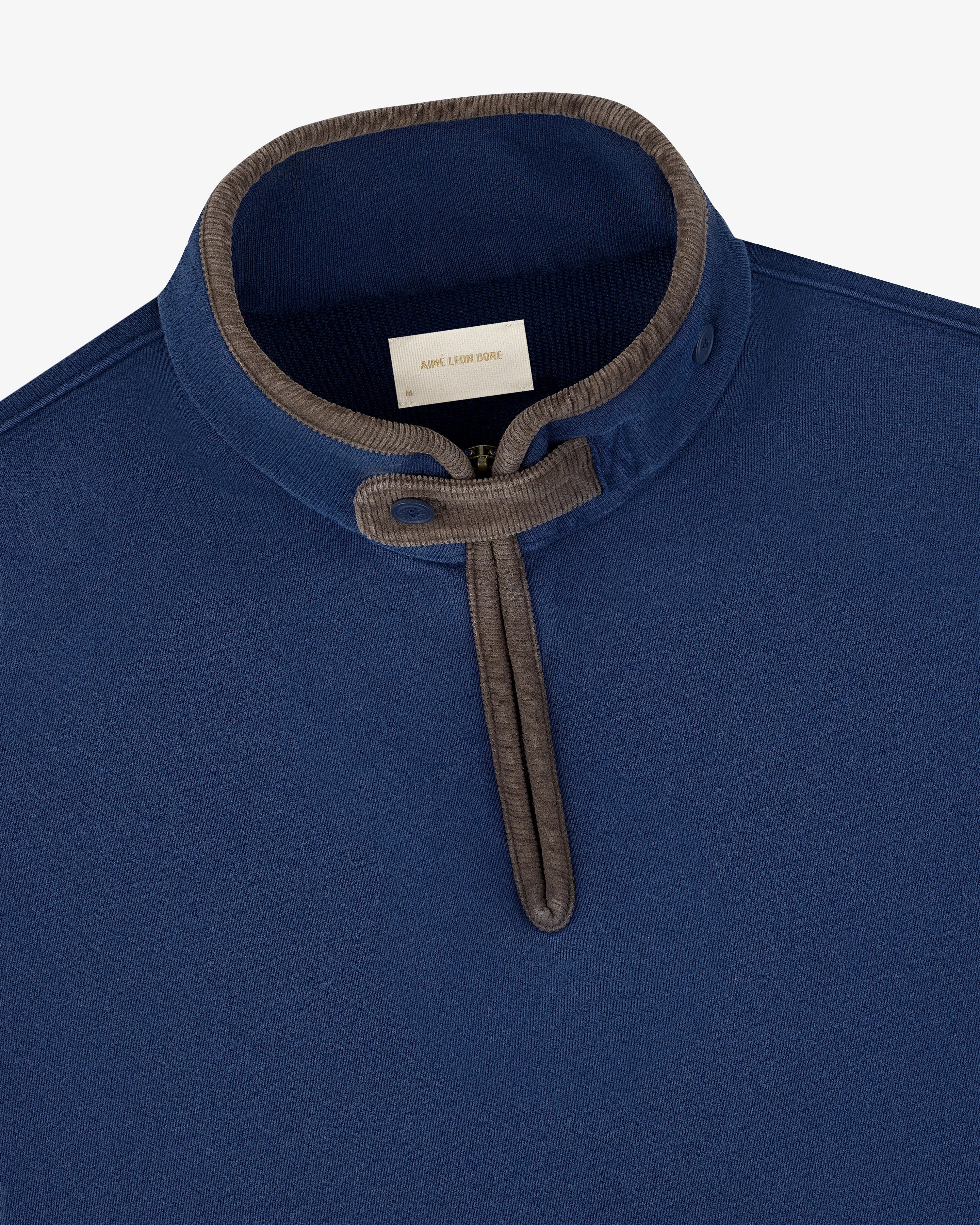 Heritage Quarter-Zip Pullover sold by Aime Leon Dore product image thumbnail 3